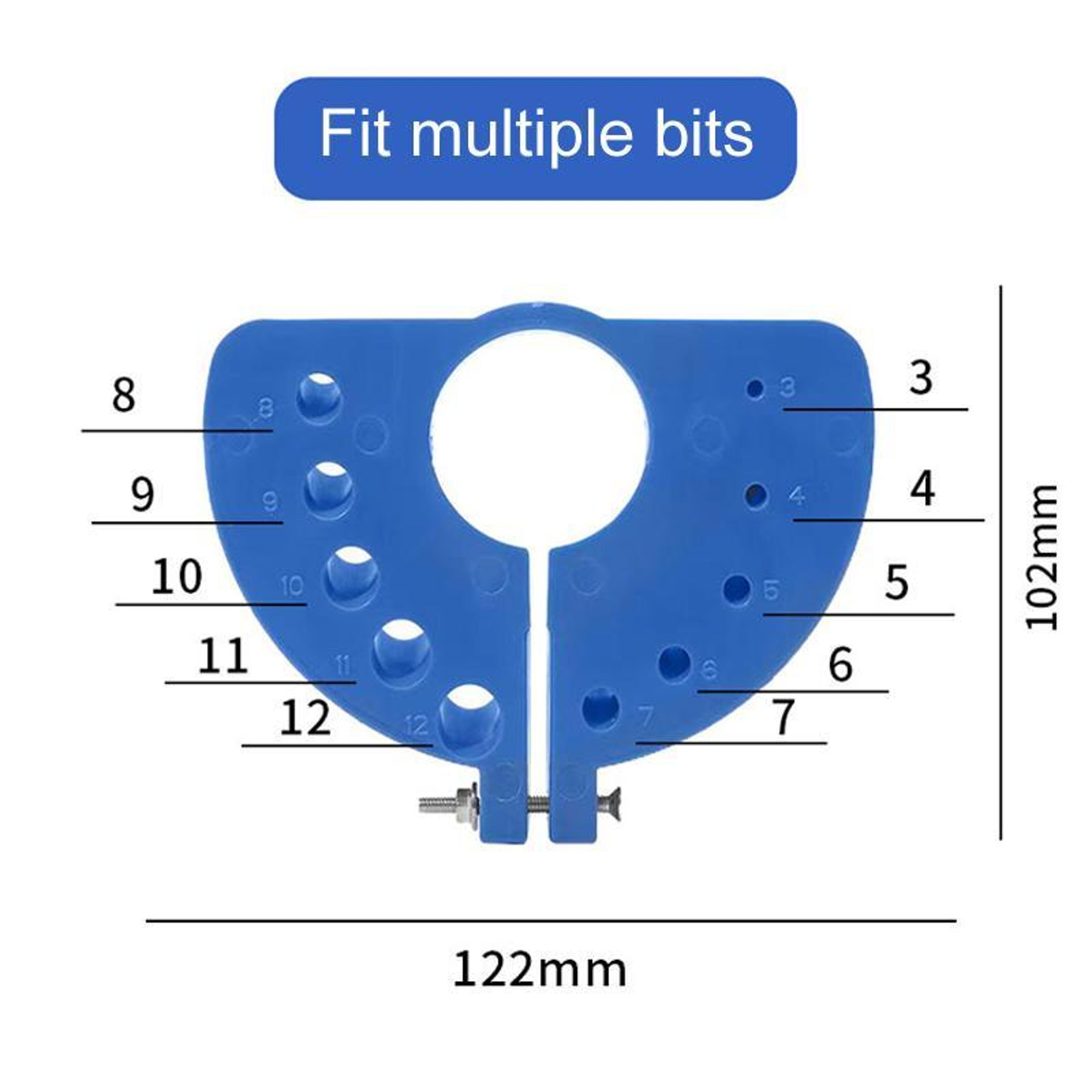 MultiAngle Drill Bit Sharpener Attachment  Portable Drill Bit Grinder Guide Tool For Precision Shar 2