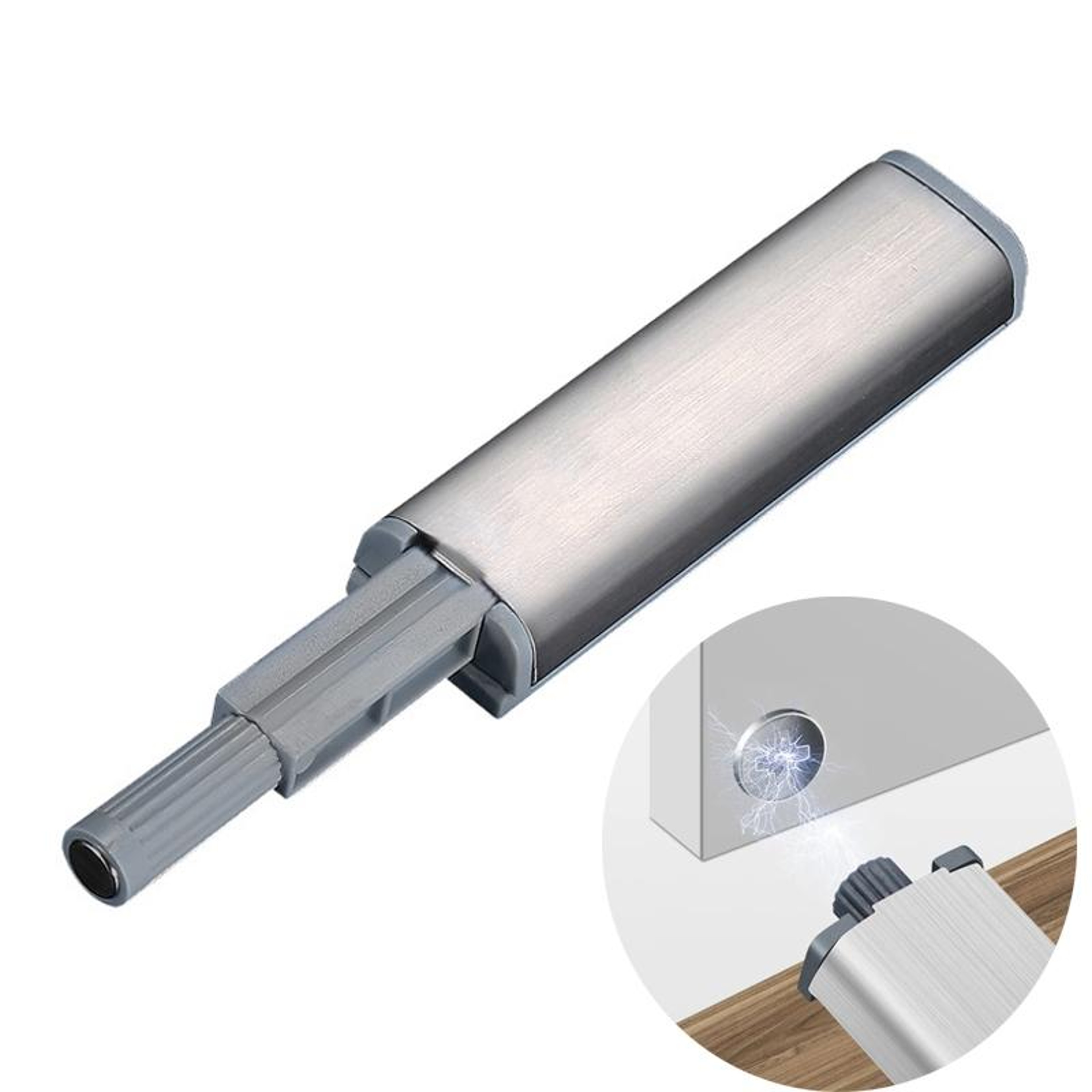 Push To Open Magnetic Cabinet Latch Durable Magnetic Push Latch No Handle Door Opener 2