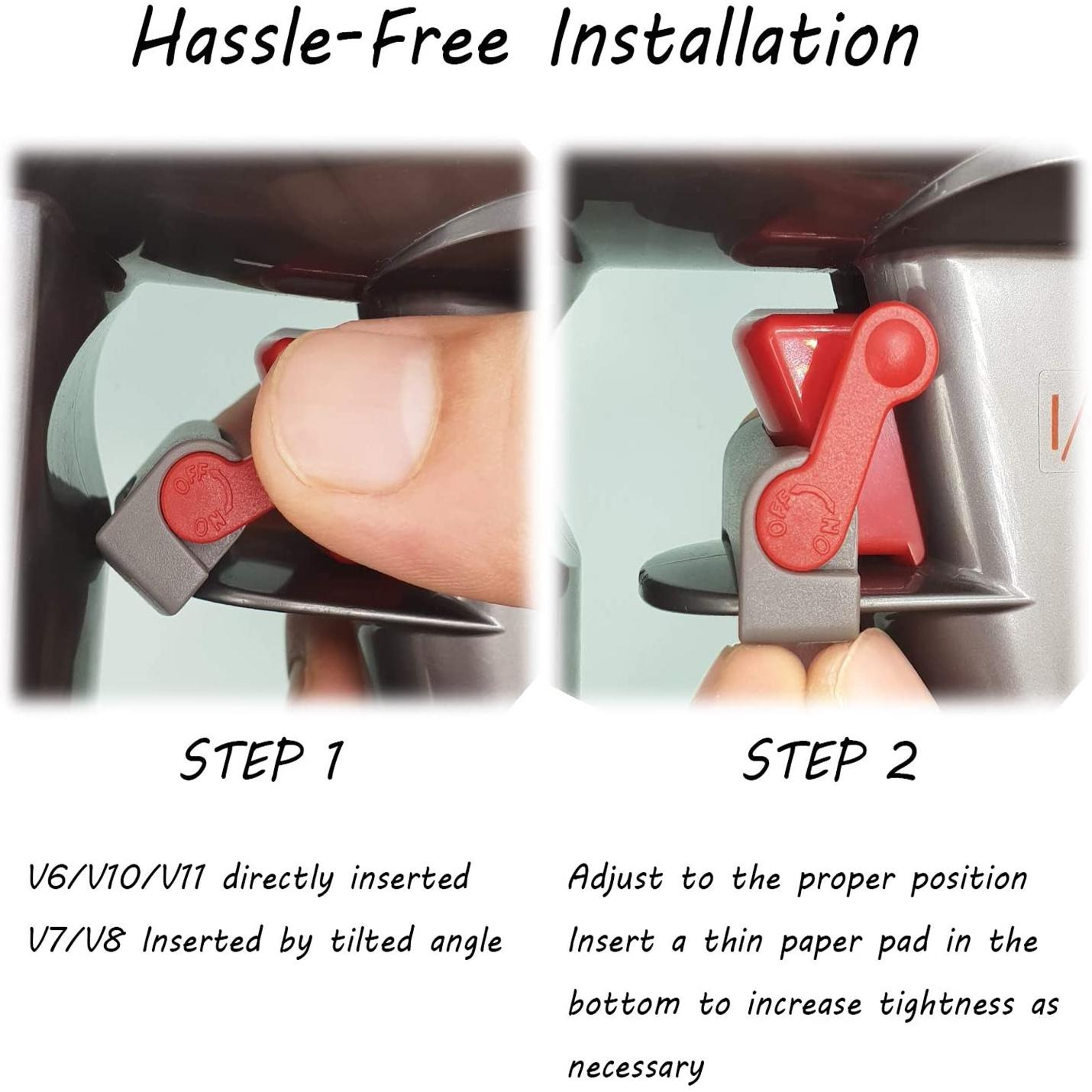 Hands-Free Dyson Trigger Lock Button 2pcs for V7 V8 V10 V11 Vacuum – view 5