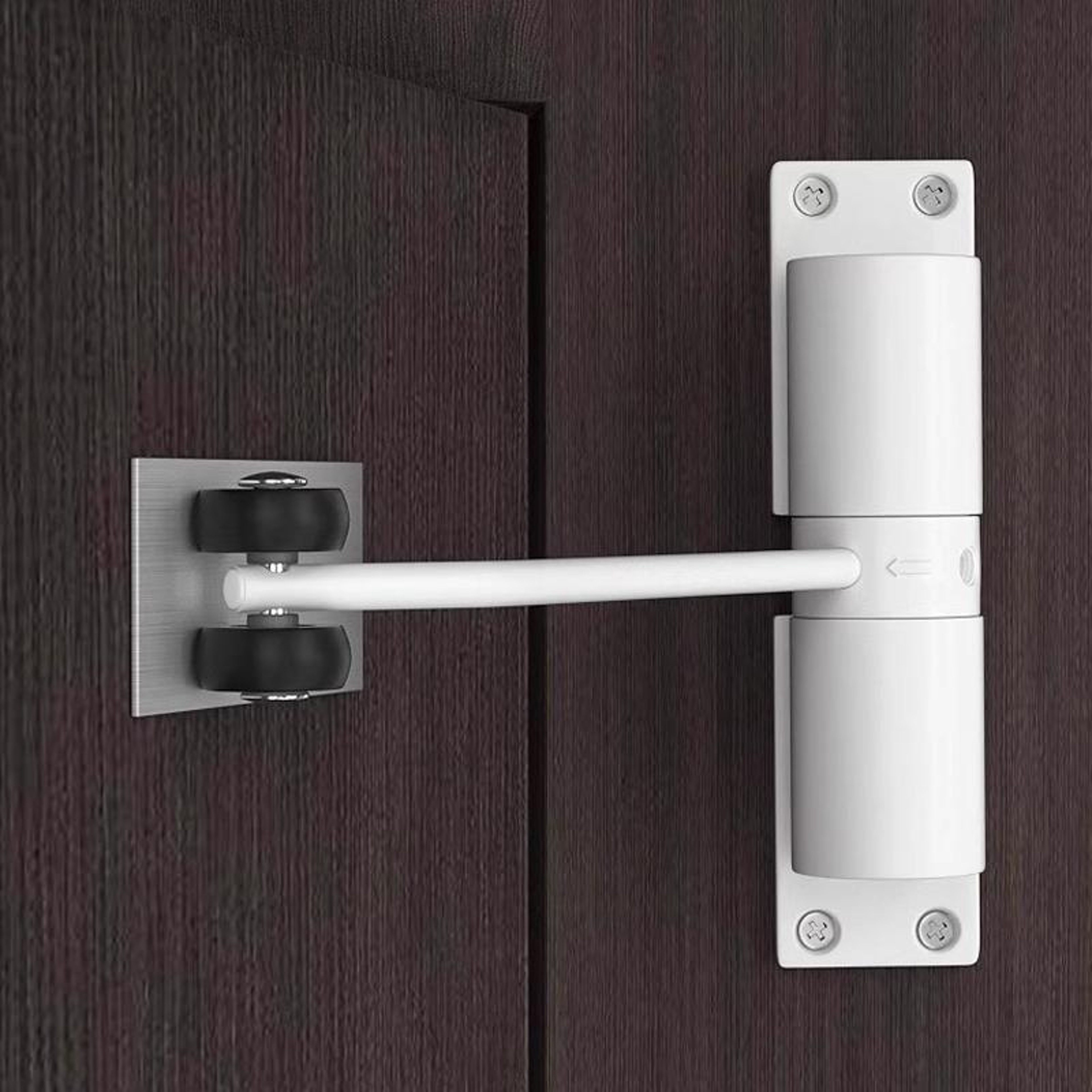 Automatic Door Closer With Silent Spring Buffer For Home  Office Doors 0
