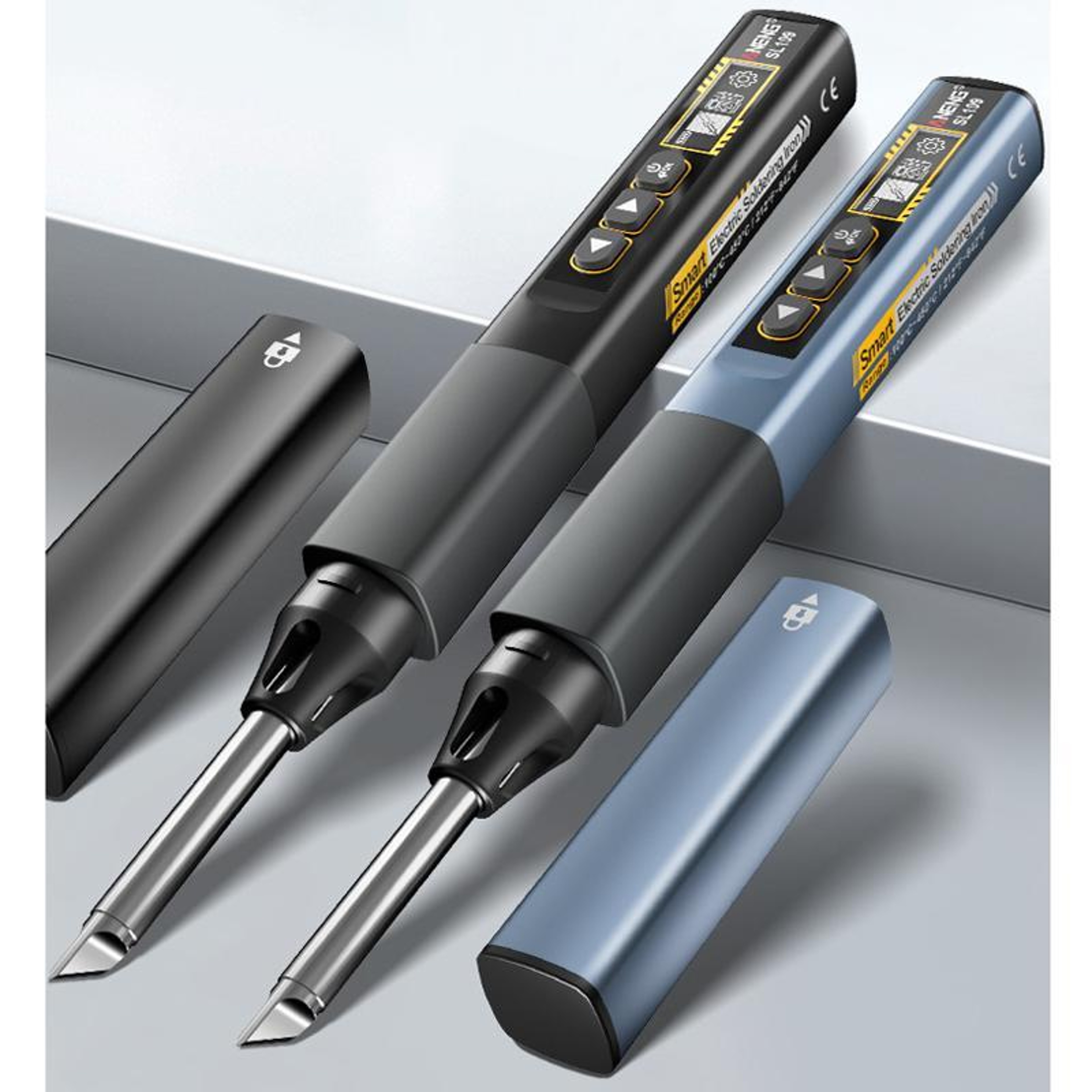 75W Portable Soldering Iron With Digital Multimeter  USBC Fast Charging 0