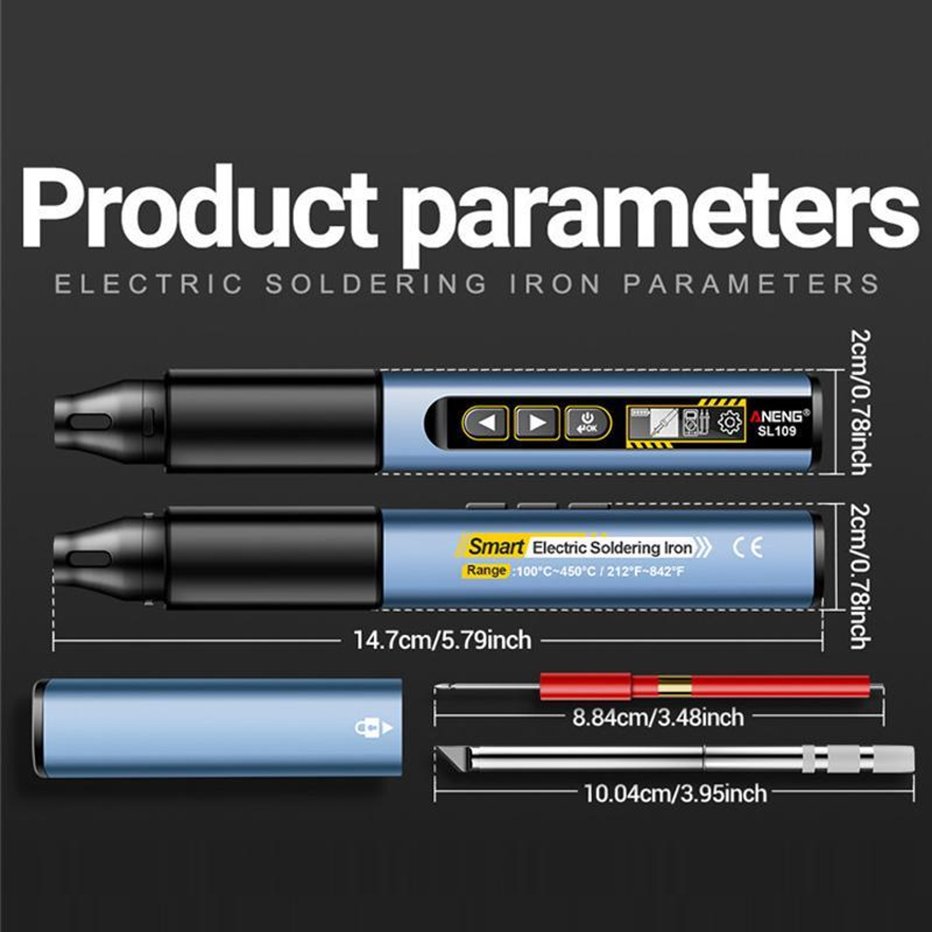 75W Portable Soldering Iron With Digital Multimeter  USBC Fast Charging 3