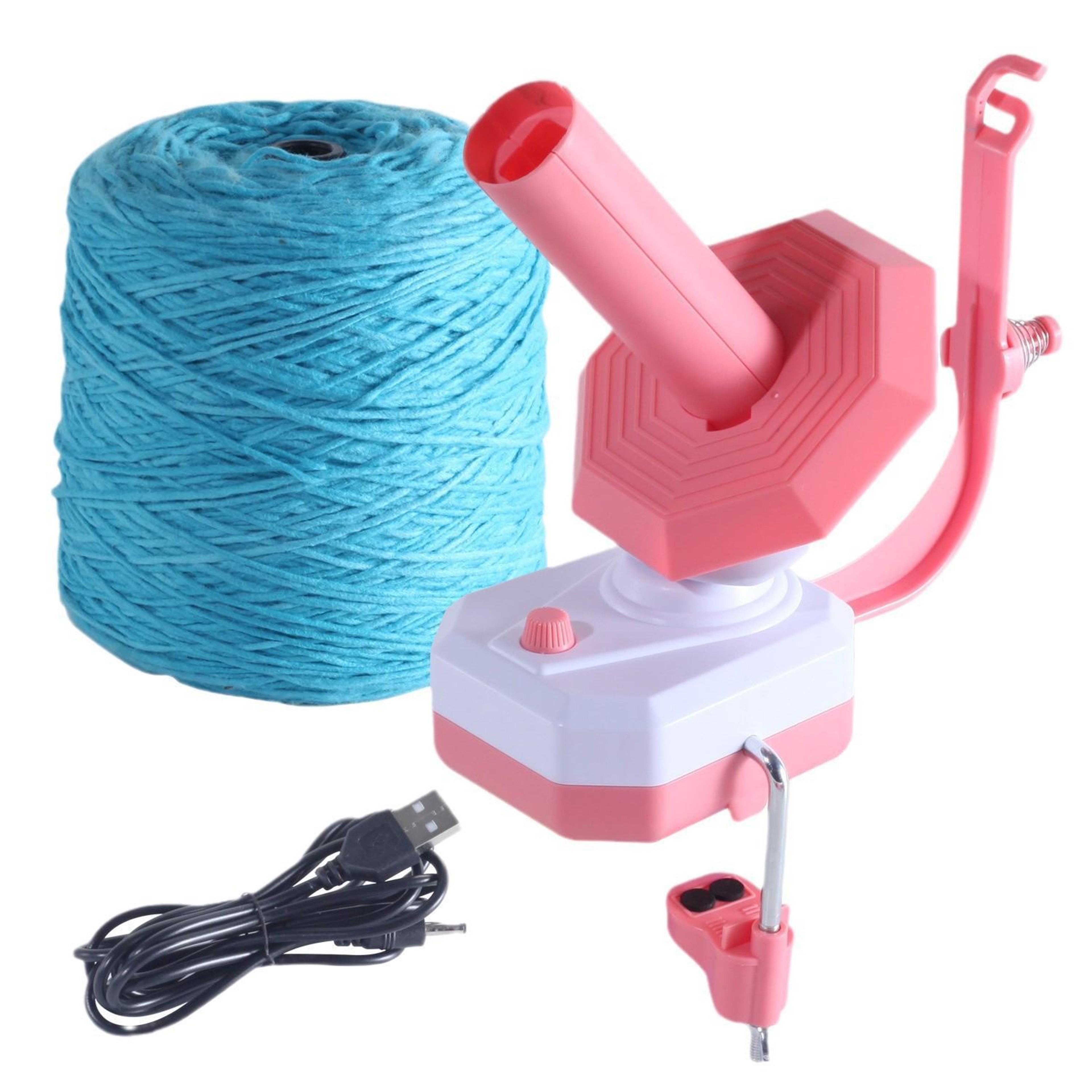 USB Electric Yarn Ball Winder Machine for Knitting & Crochet Quiet Portable Wool Winder – view 1