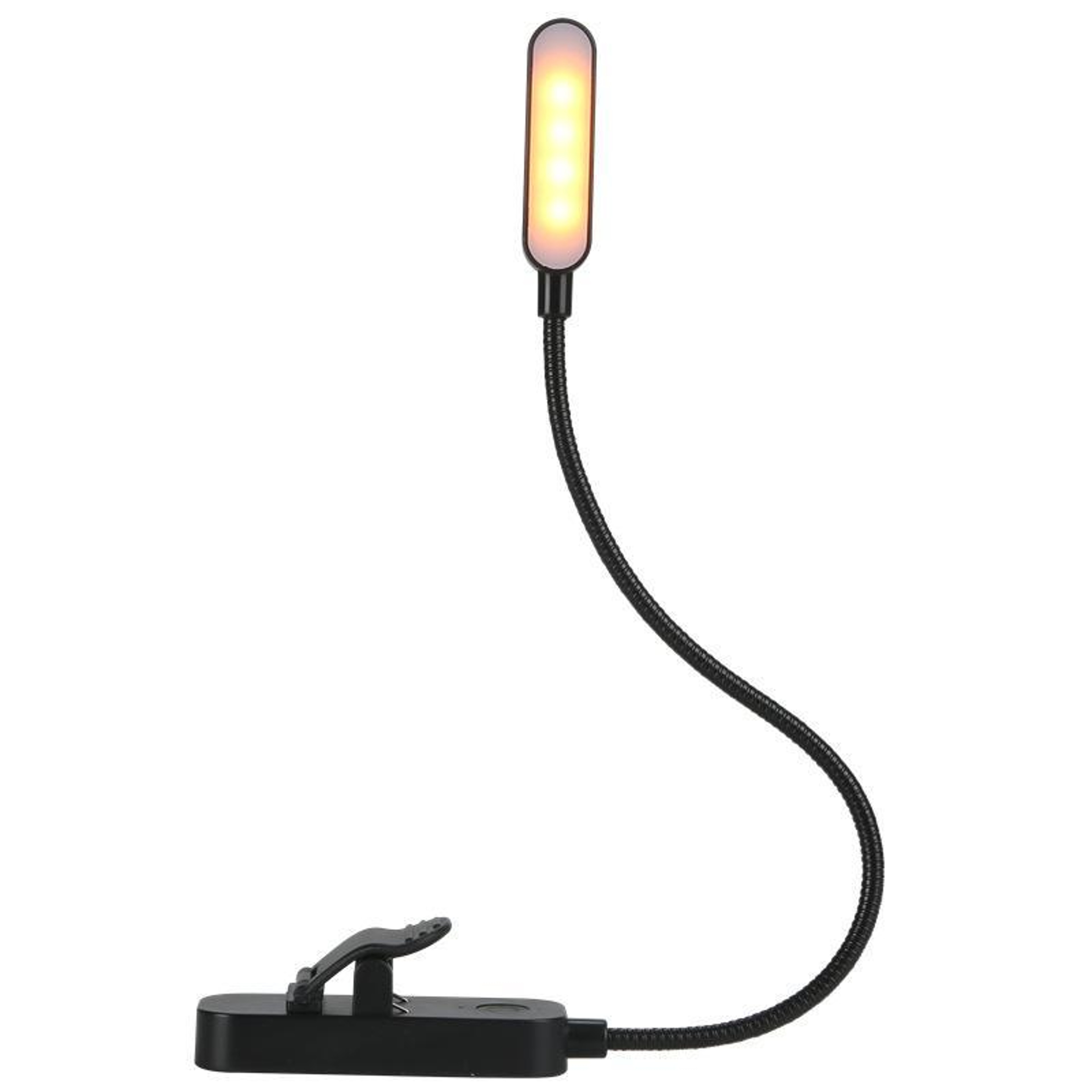 Rechargeable Book Light Clip On Reading Lamp With Adjustable Brightness  3 Color Modes 10