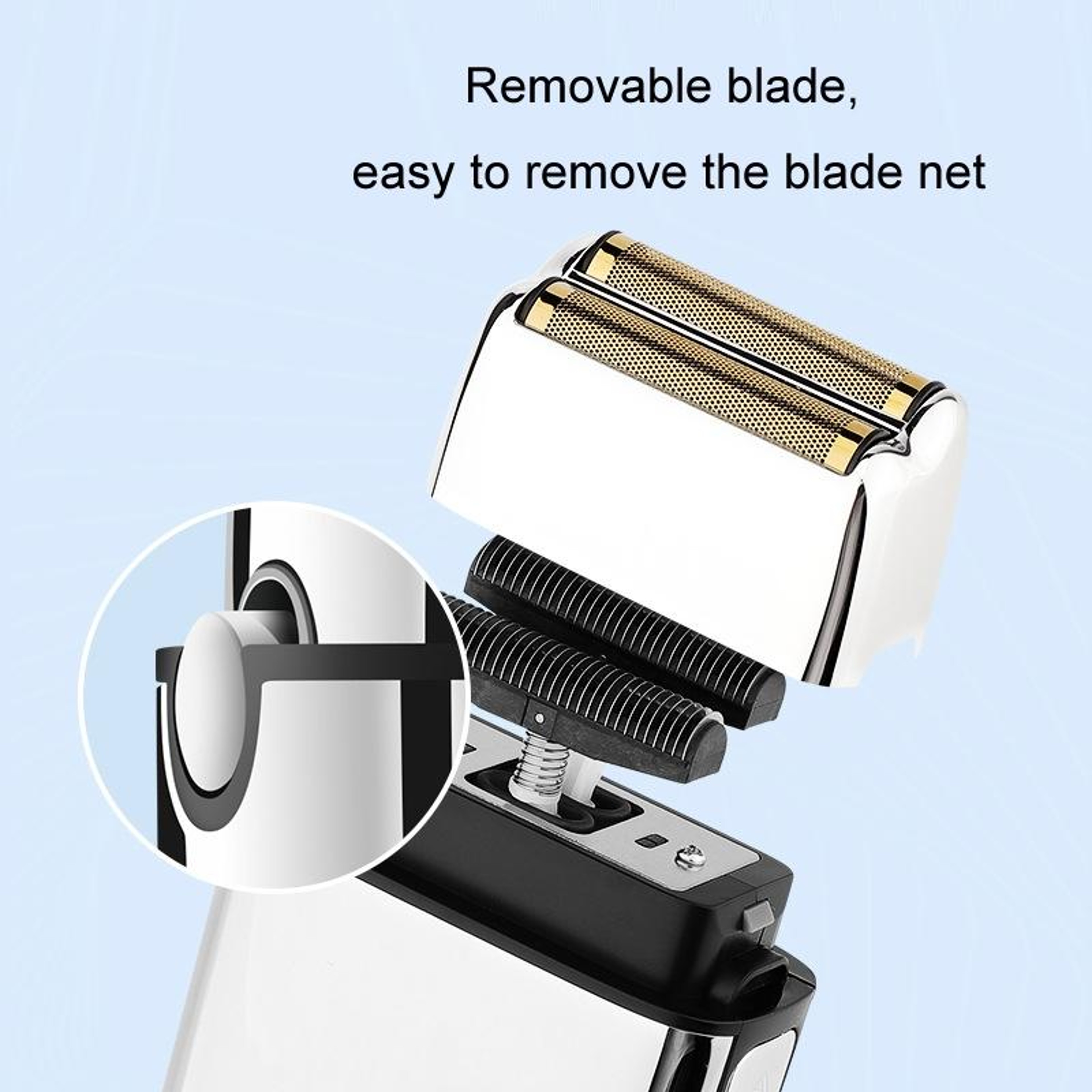 Professional Hair Clipper Set for Men with Rechargeable Trimmer & Electric Shaver Kit – view 5