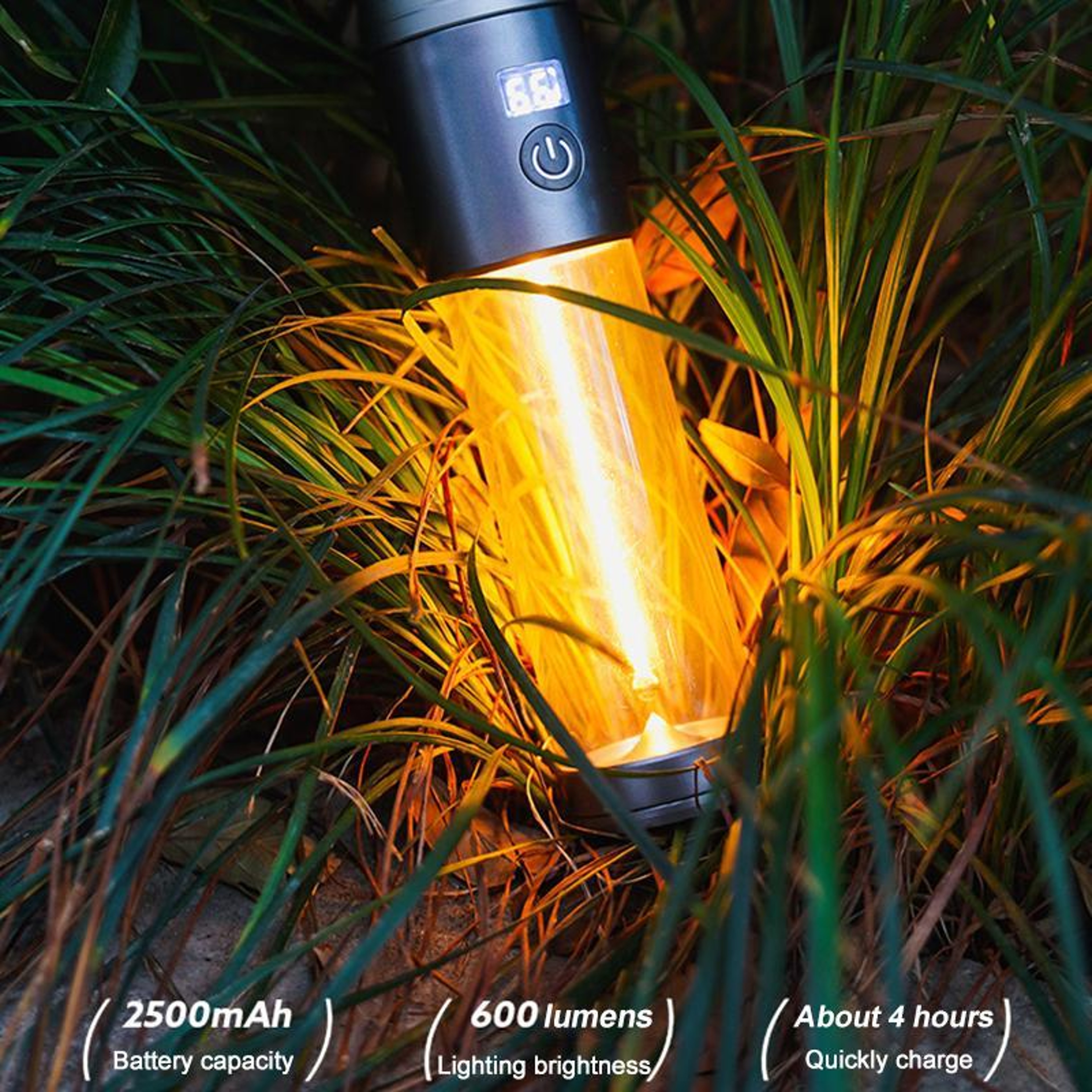 Rechargeable LED Camping Flashlight Lantern With Power Bank  Emergency Light 11