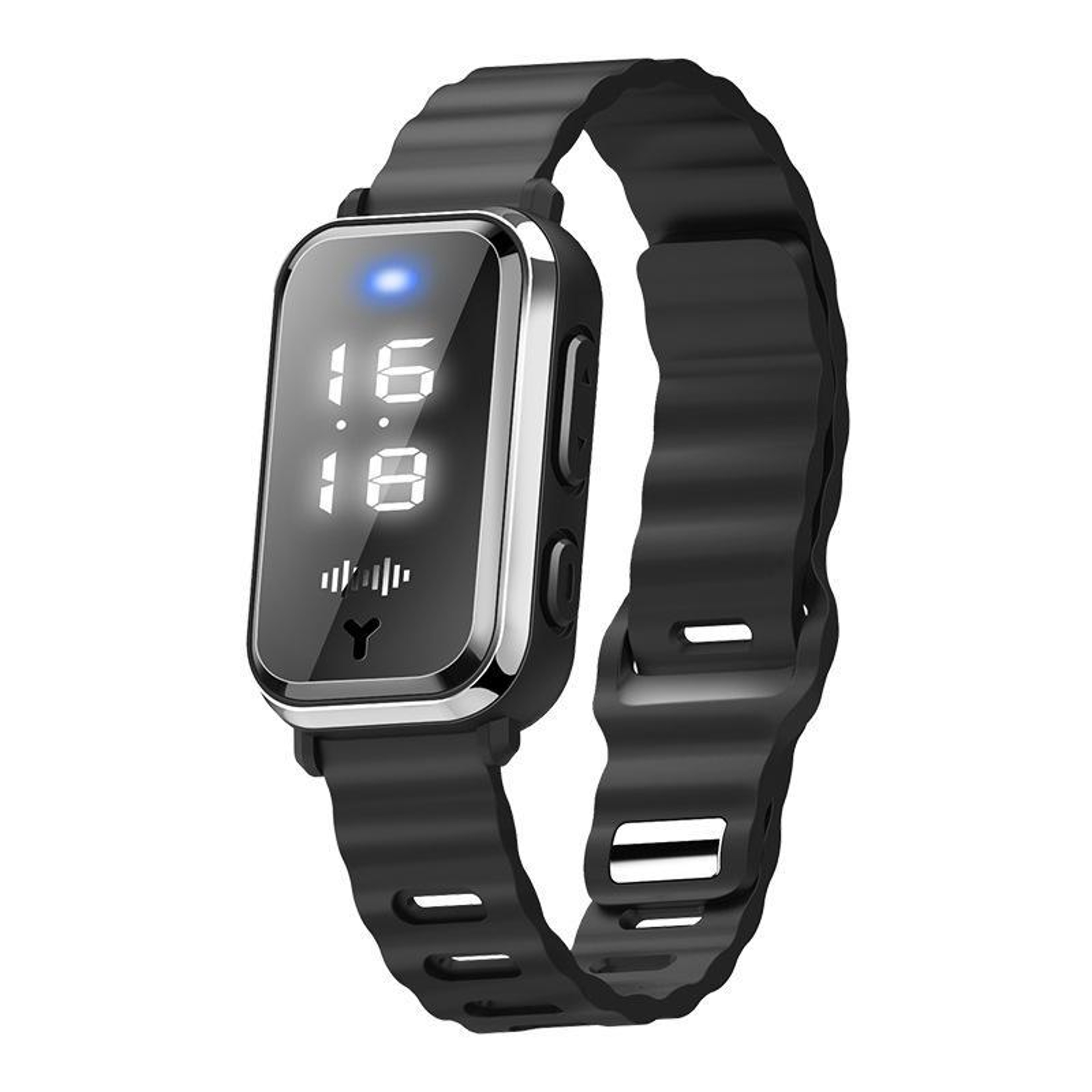 Rechargeable Mosquito Repellent Bracelet With Anti Static Digital Watch 10