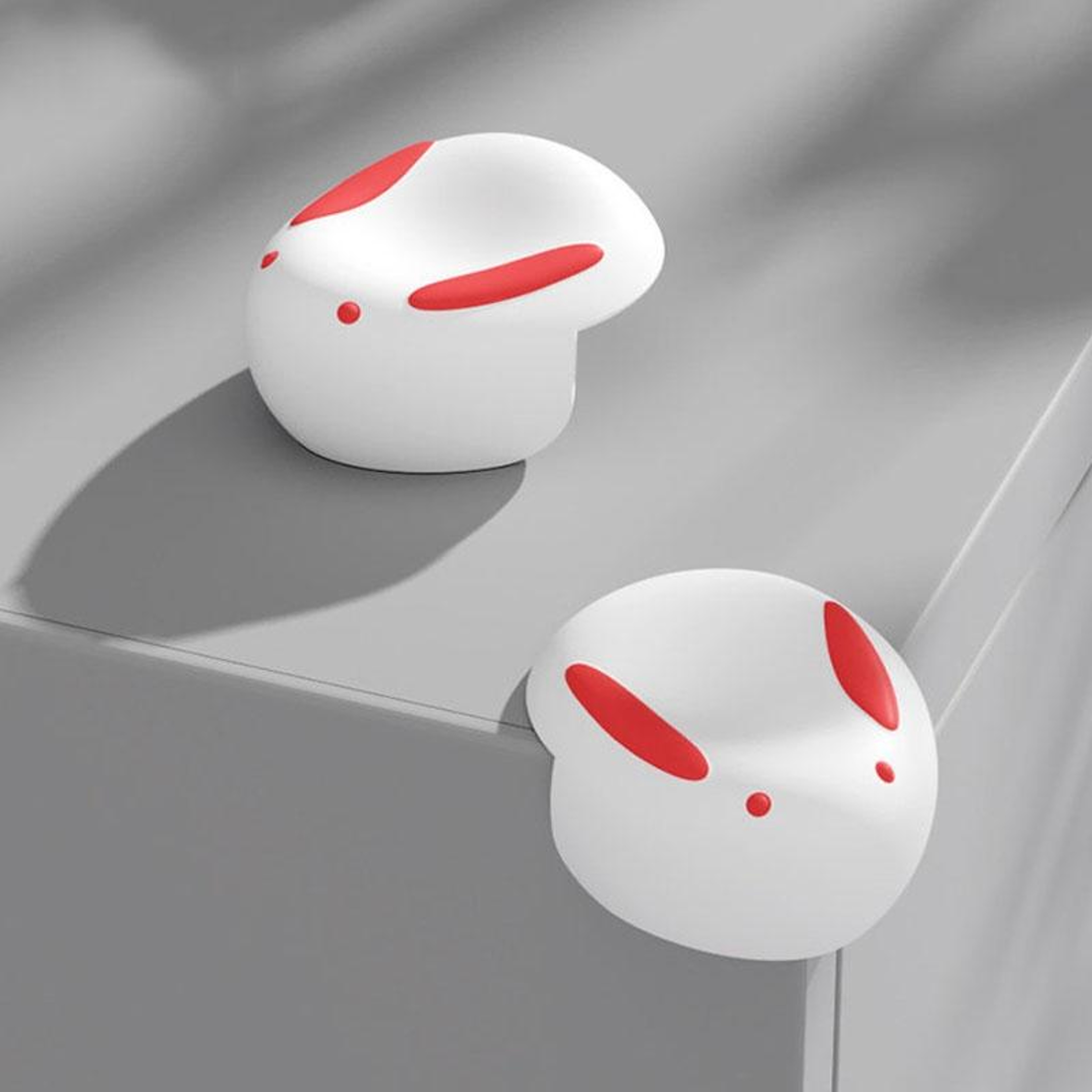 Rabbit Silicone Corner Guards For Baby Proofing Tables  Furniture 2 Piece Set 6