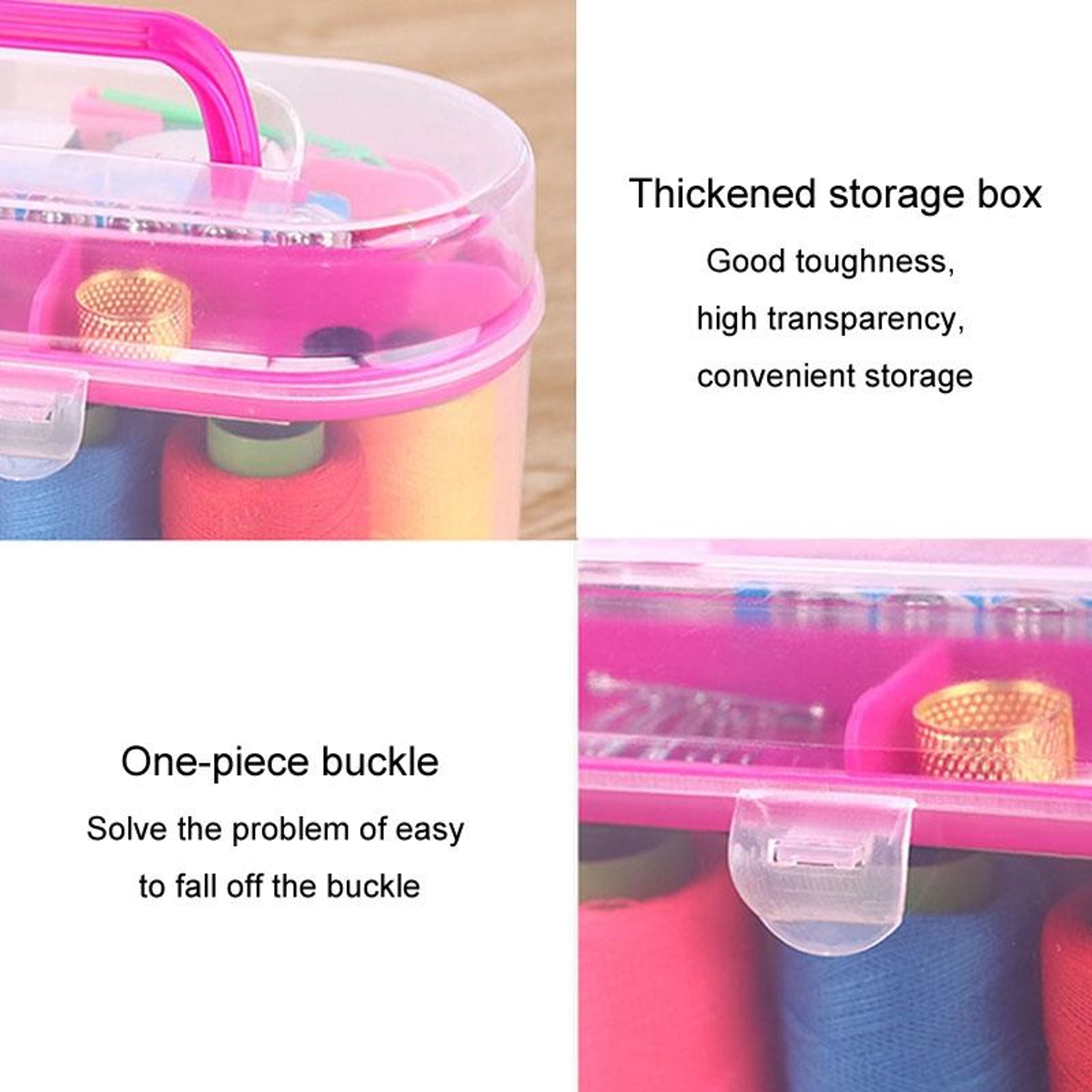 Portable Sewing Kit with Needle & Thread Set for Home, Travel, and Quick Clothing Repairs – view 7