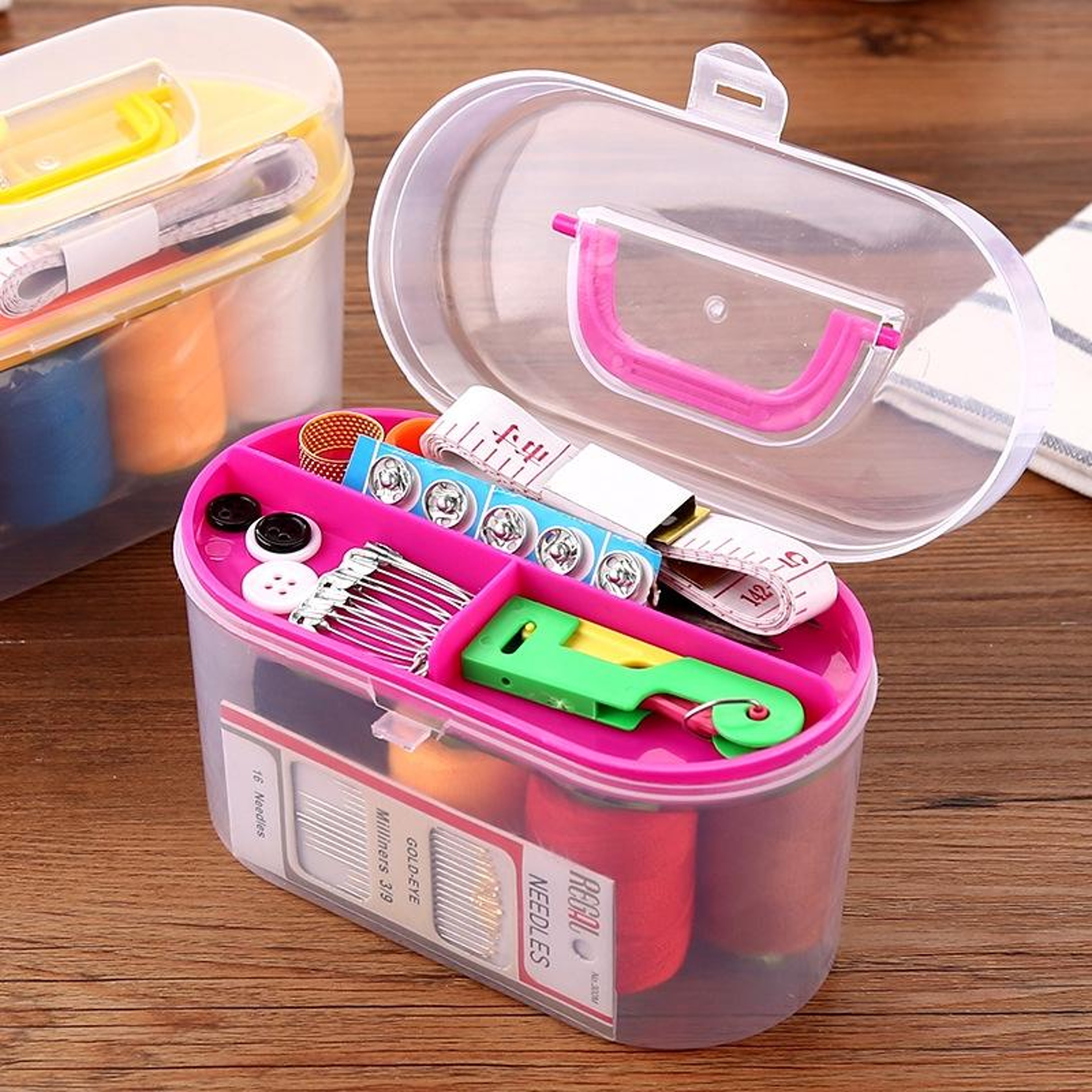 Portable Sewing Kit with Needle & Thread Set for Home, Travel, and Quick Clothing Repairs – view 9
