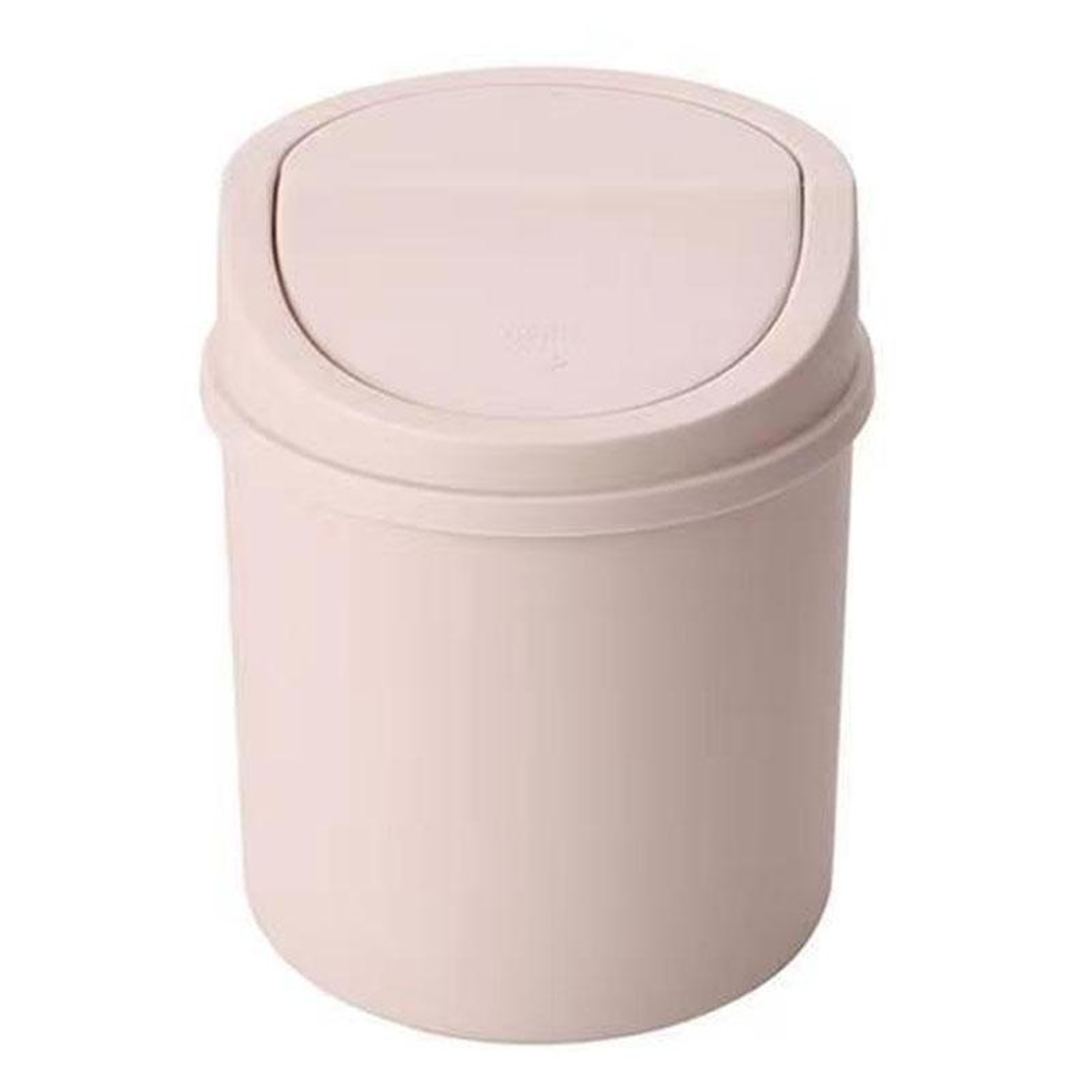 Cute Mini Desktop Trash Can With Flip Lid For Dorm Room Office Desk  Vanity Storage 11