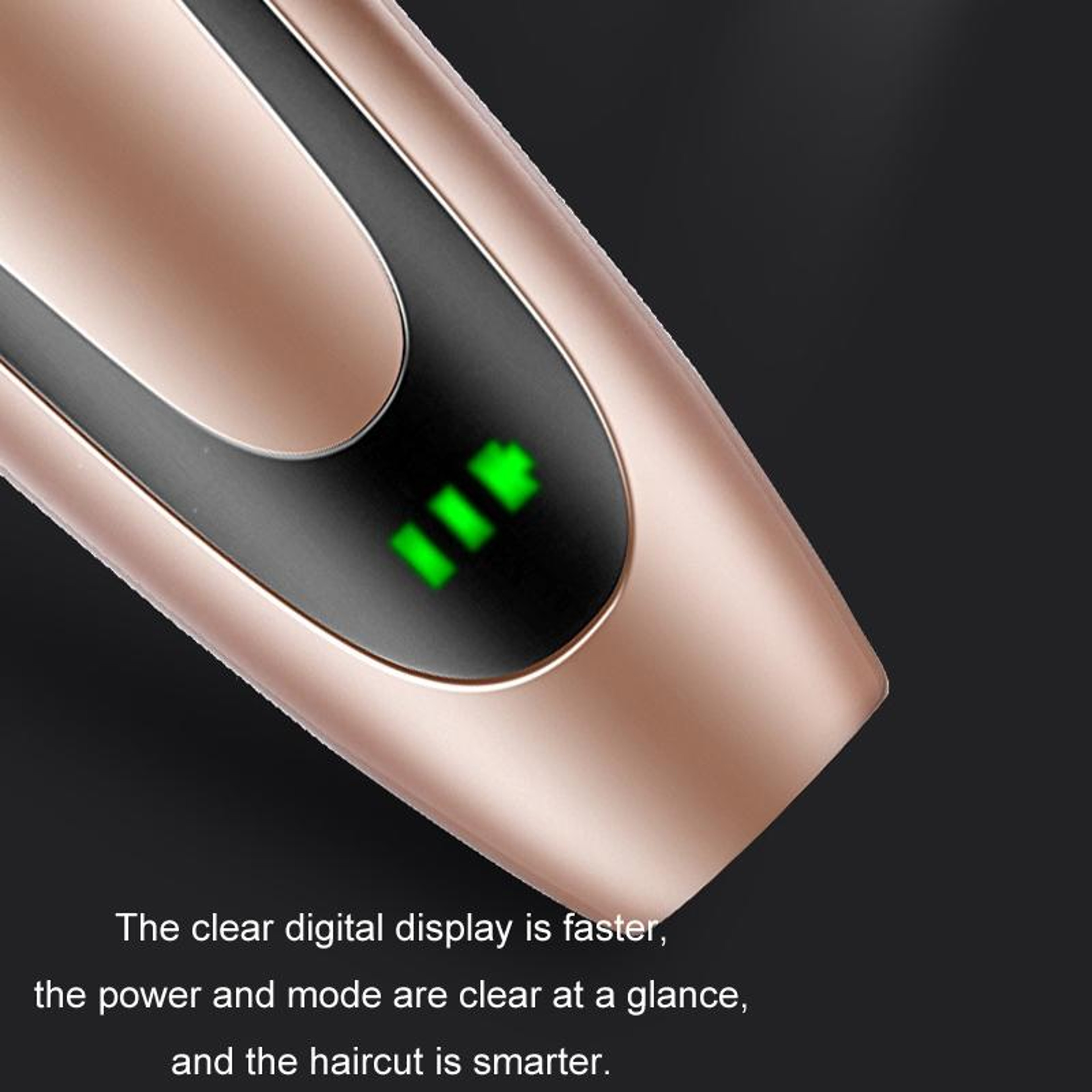 Rechargeable Pet Grooming Clippers With Ceramic Blade  Digital Display 3