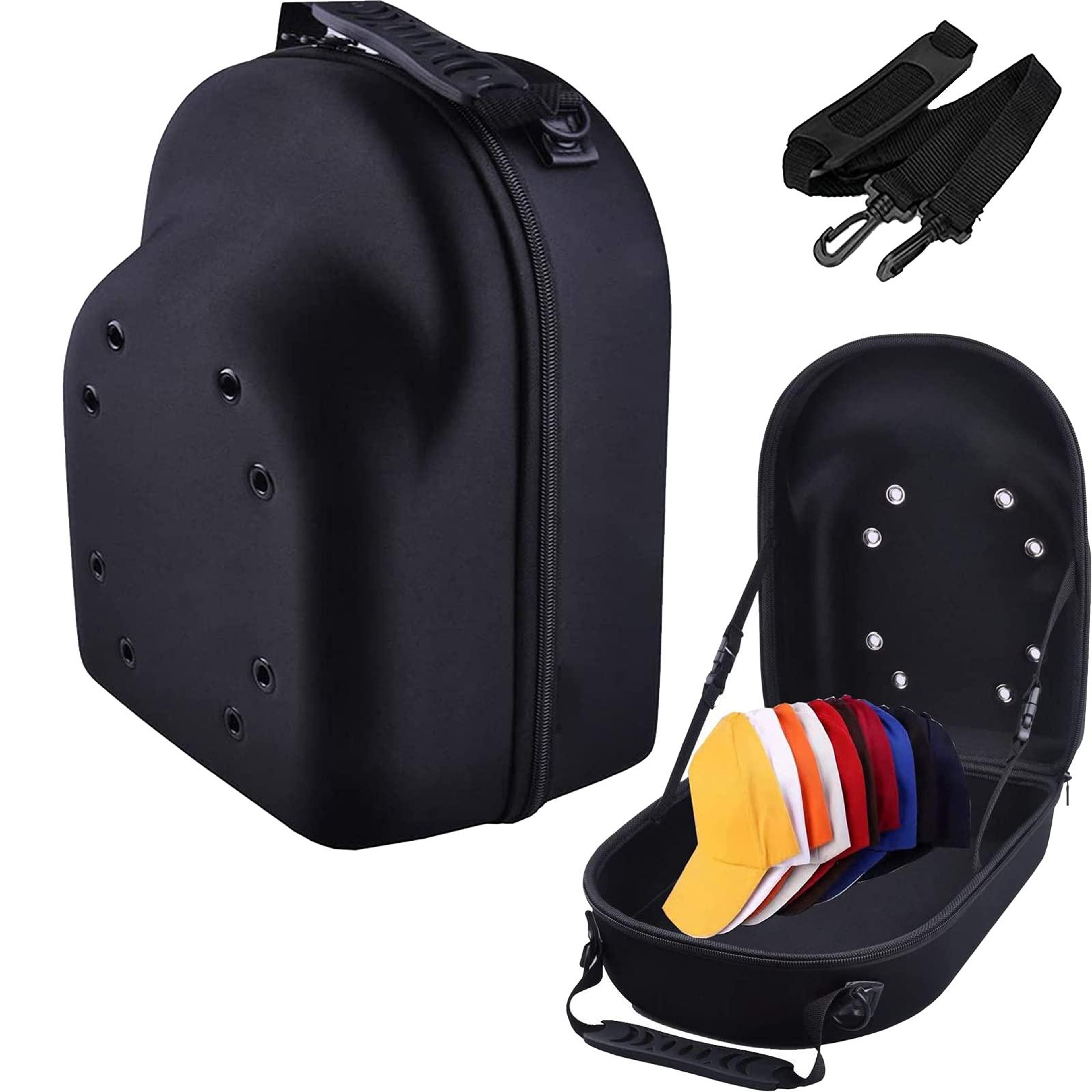 Hat Storage Case EVA Hard Shell Cap Organizer With Shoulder Strap 0