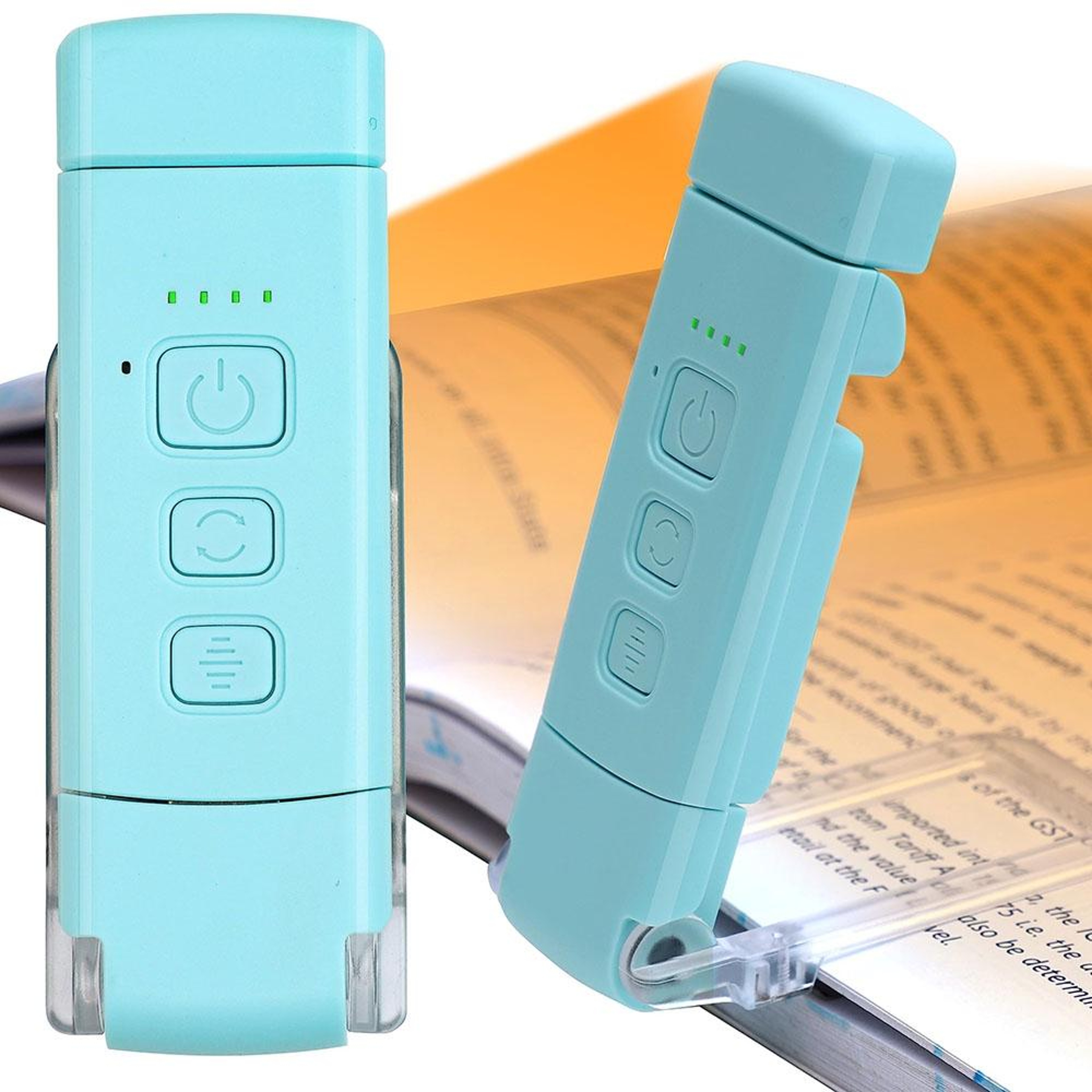 USB Charging Portable Eye Protection Reading Light Detachable Rotatable Mini LED Lamp 2