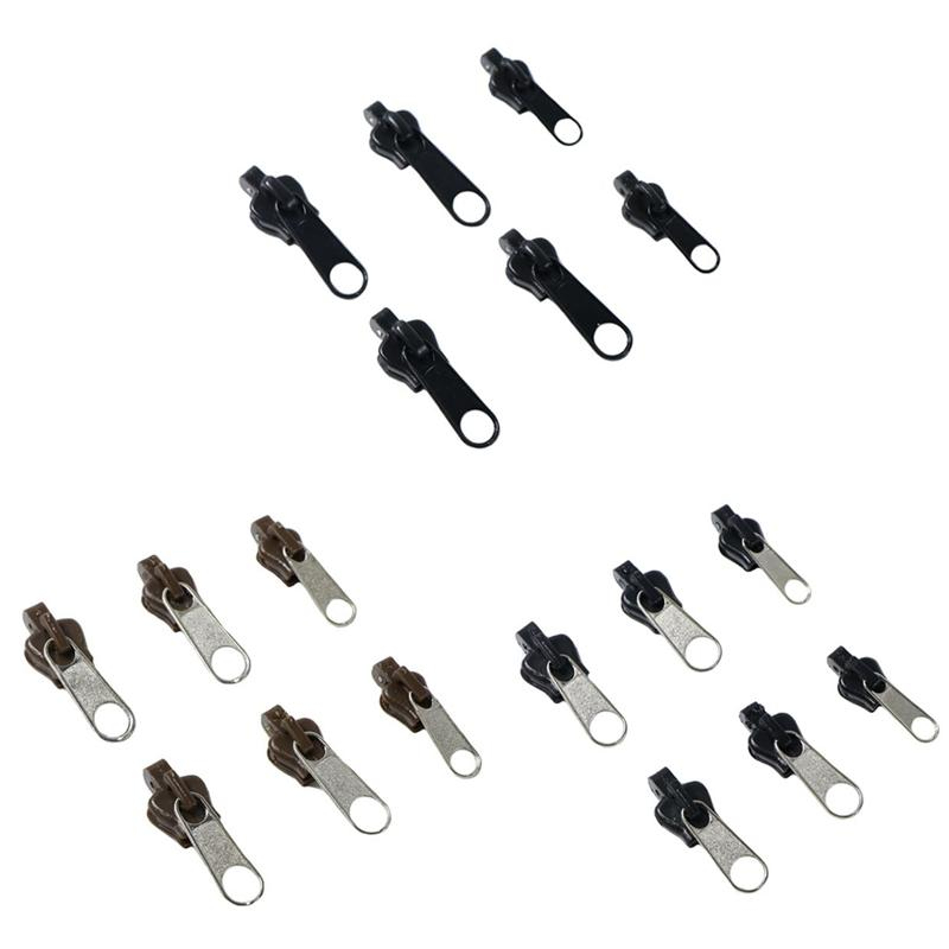 Universal Jacket Zipper Puller Set 6pcs Durable Sewing  Repair Tool 2