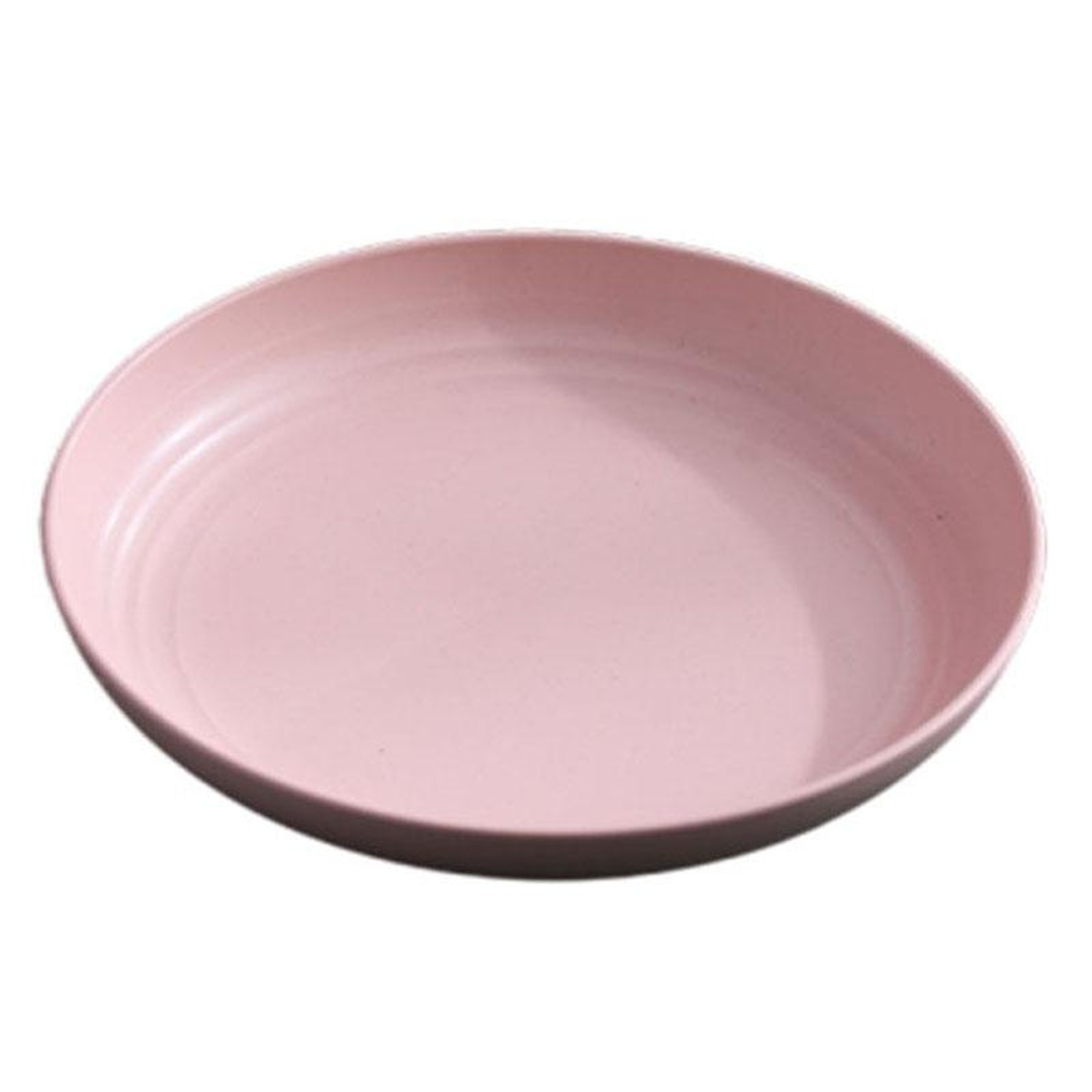 Eco-Friendly Wheat Straw Round Fruit Plate, Durable & Microwave Safe – view 13