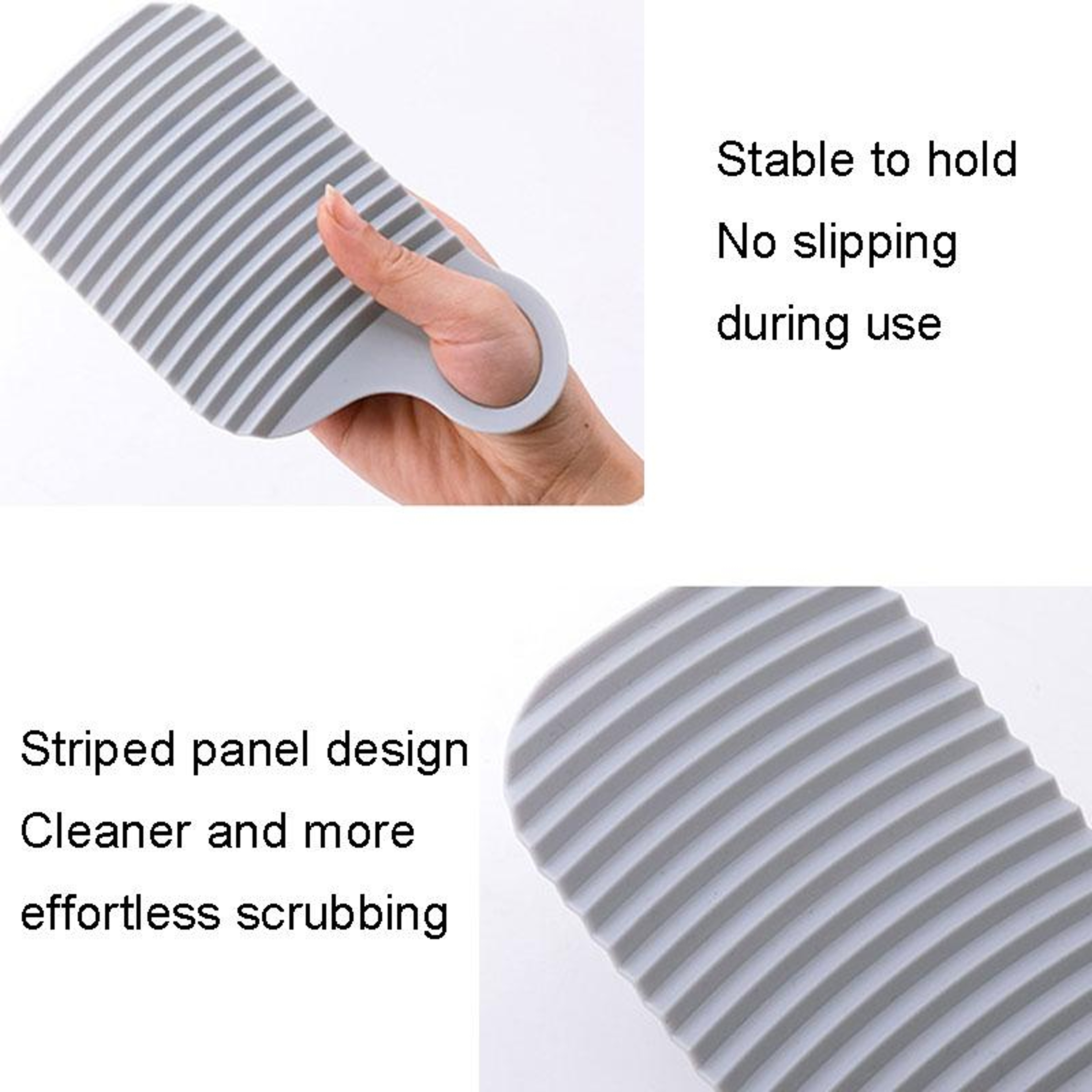 Foldable Soft Silicone Laundry Board Portable Home Laundry Tool 1
