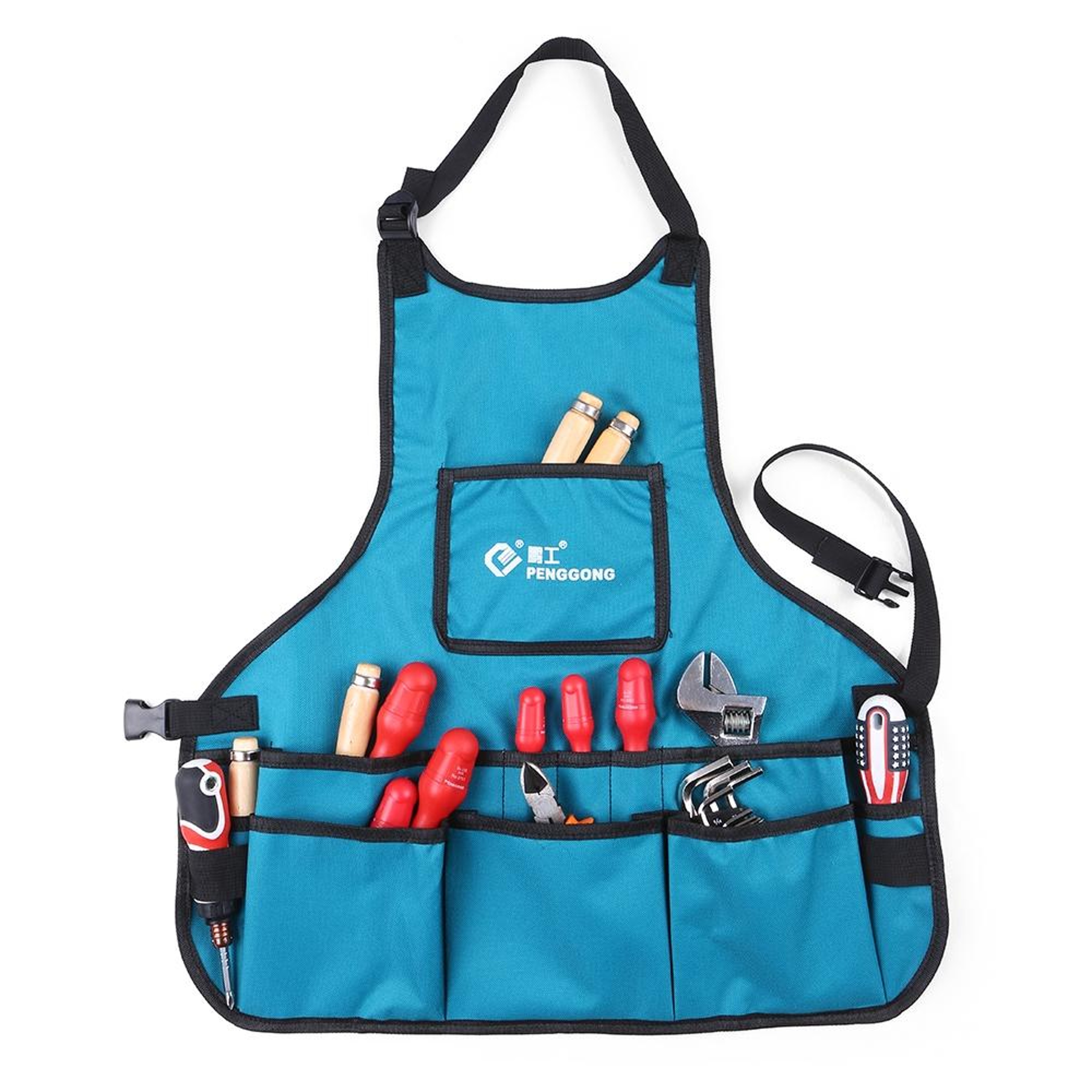 HeavyDuty Multi Pocket Tool Apron For Garden  Workshop 8