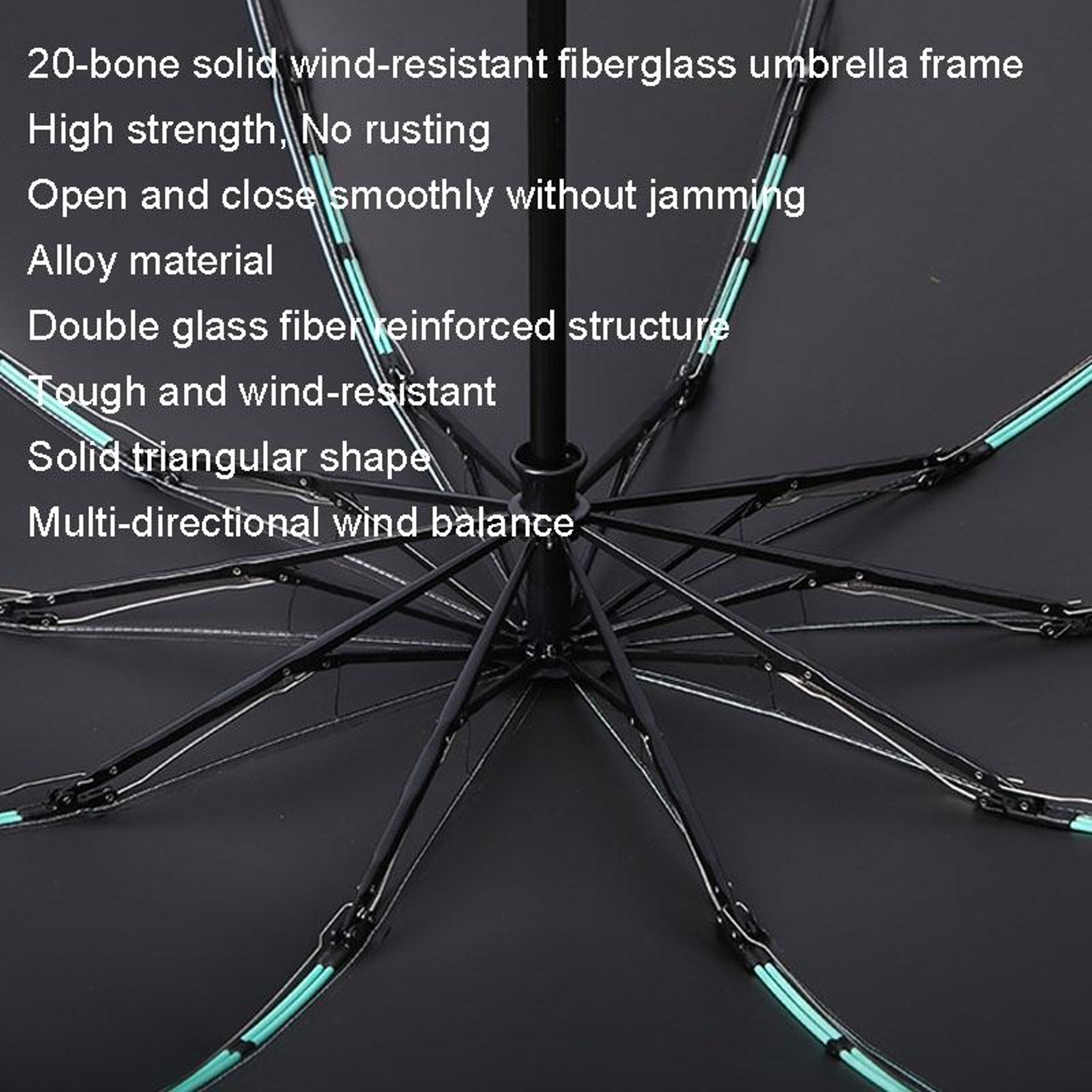 Ultra Durable 20 Rib Reverse Automatic Folding Sun Umbrella Rain  Sun Protection 10