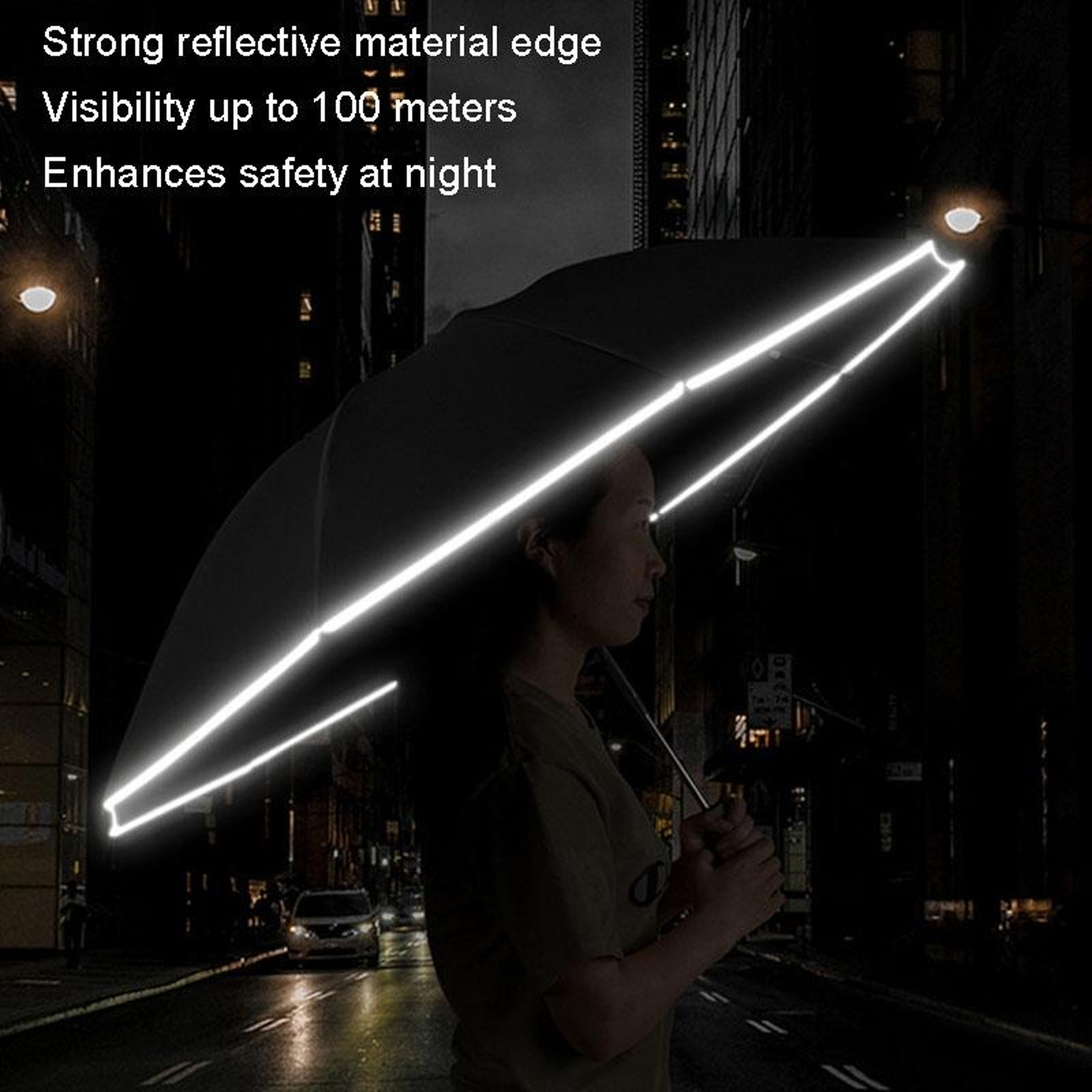 Ultra Durable 20 Rib Reverse Automatic Folding Sun Umbrella Rain  Sun Protection 2