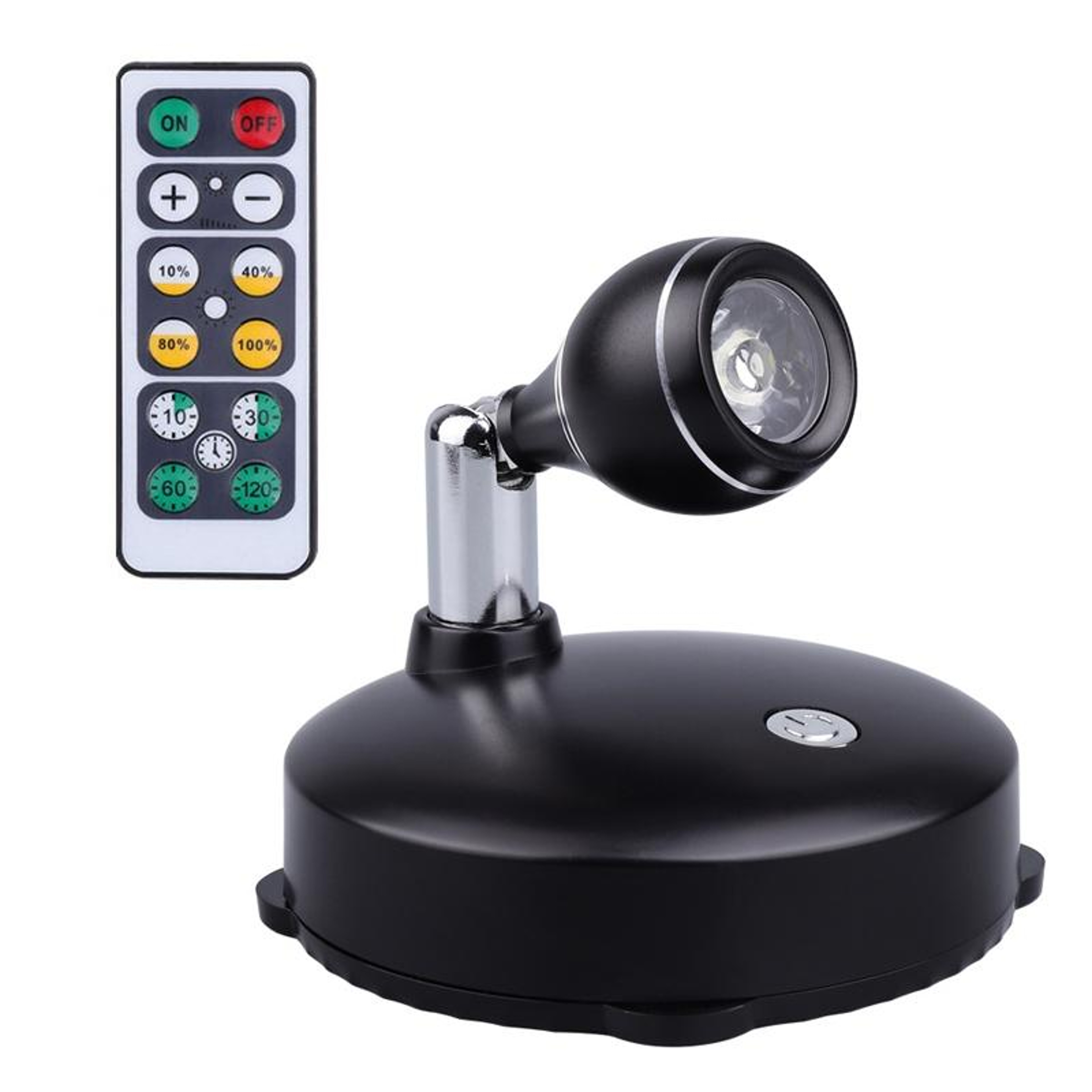 LED Spotlight for Wine Cabinets with Remote Control & Adjustable Rotating Light – view 1