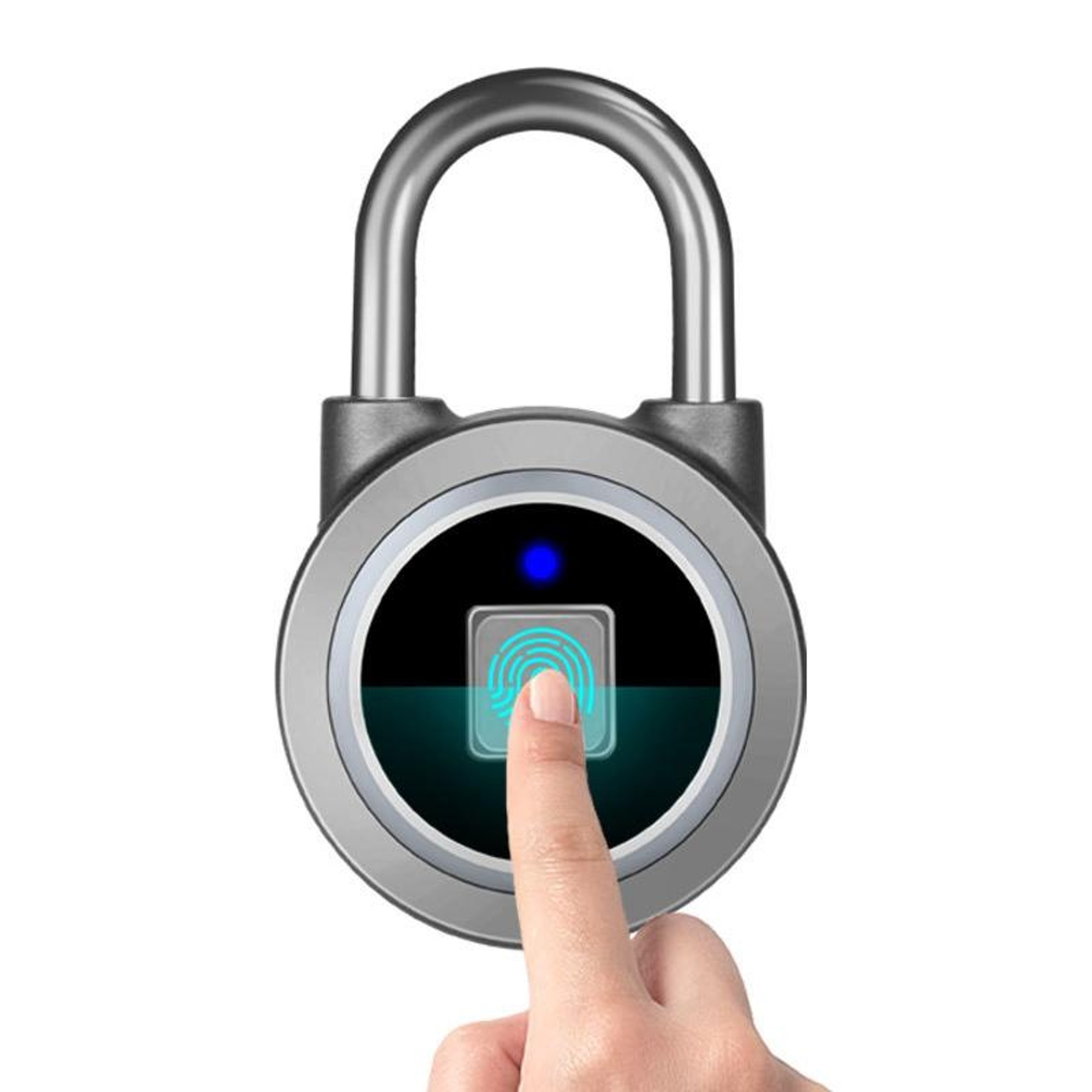 Smart Bluetooth Fingerprint Padlock Waterproof IP65 Remote Unlock for iOS & Android – view 14