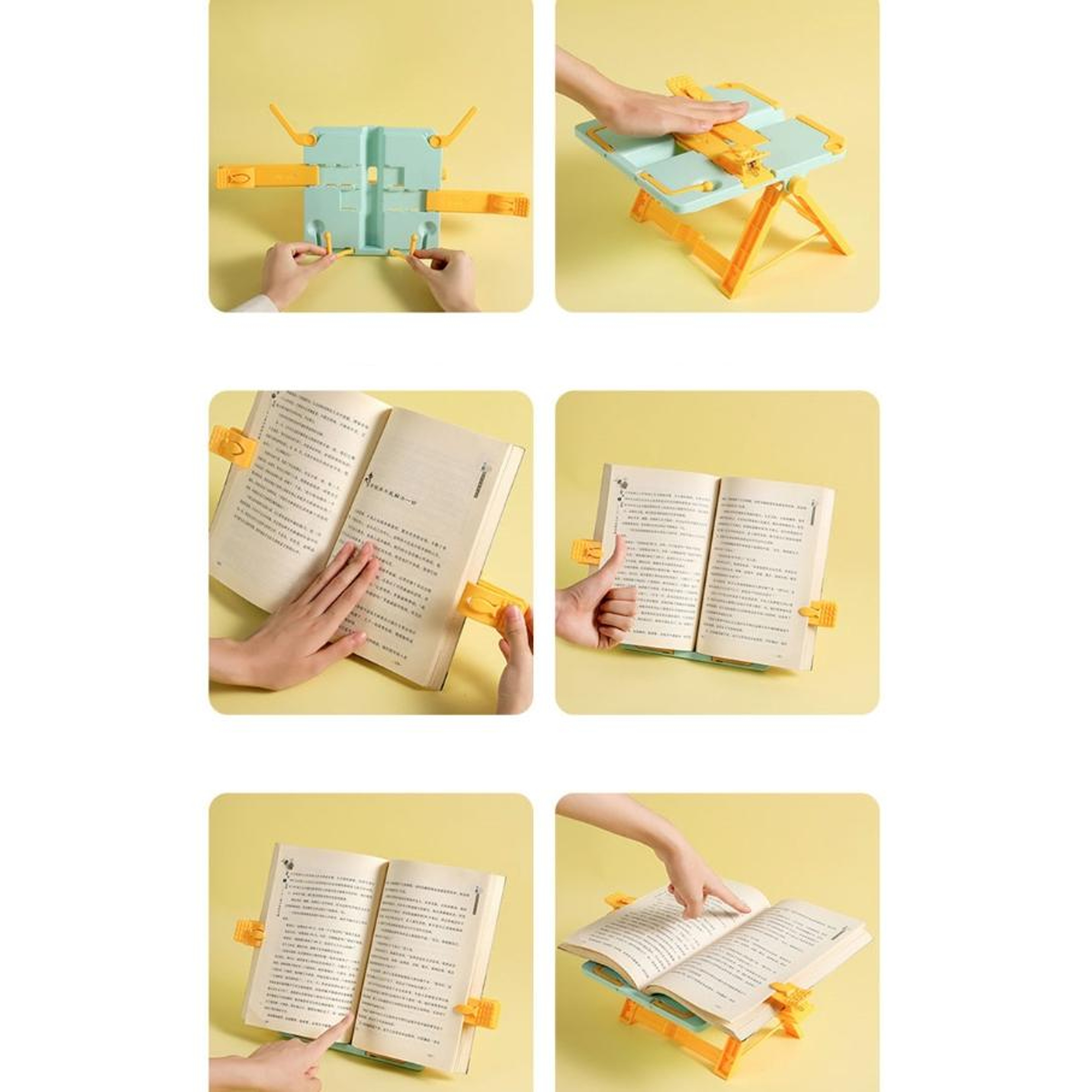Portable Kids Reading Stand  Tablet Holder Adjustable Book Holder For Desk 7