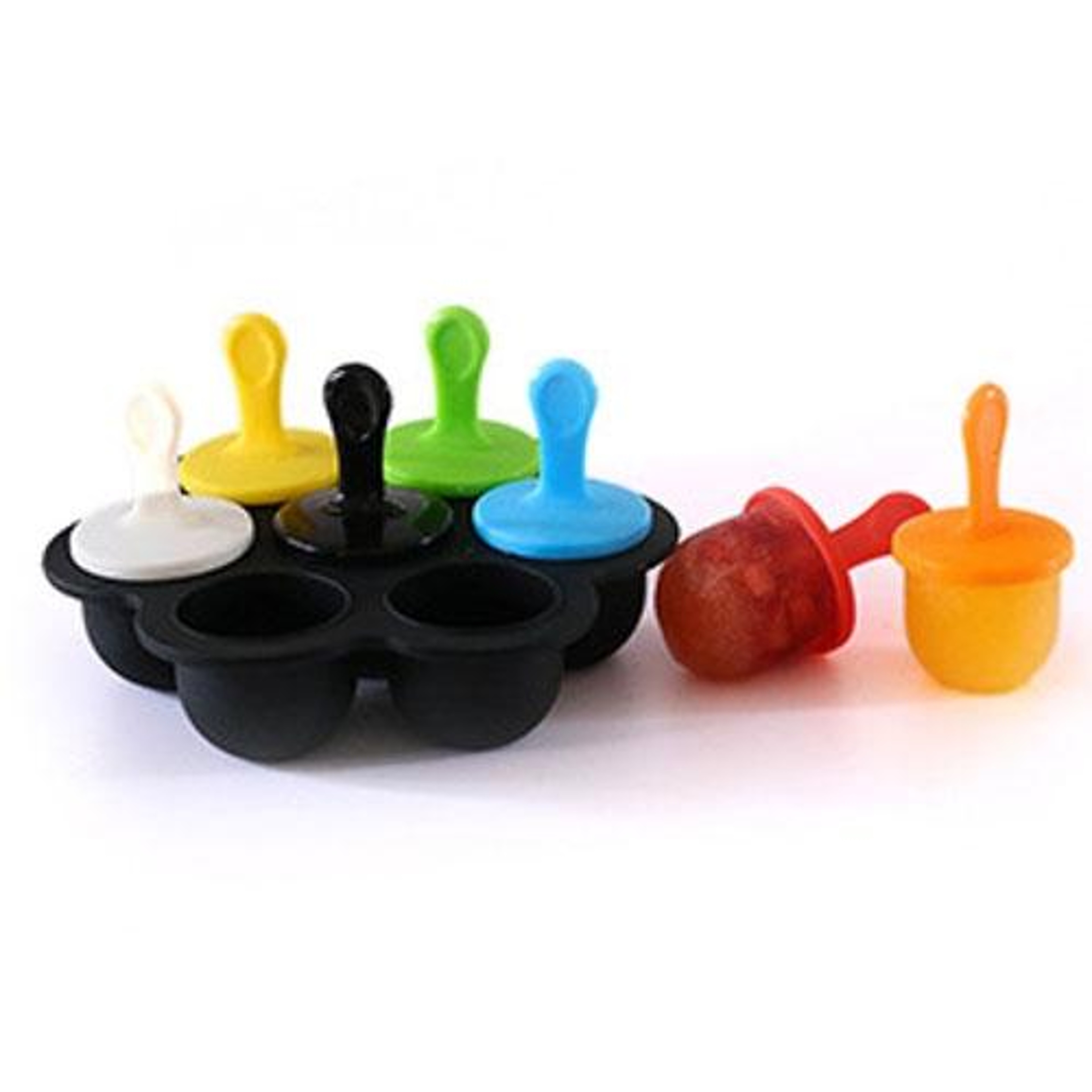 Silicone Mini Ice Pops Maker Reusable DIY Popsicle Mold for Baby Food & Healthy Frozen Treats – view 17