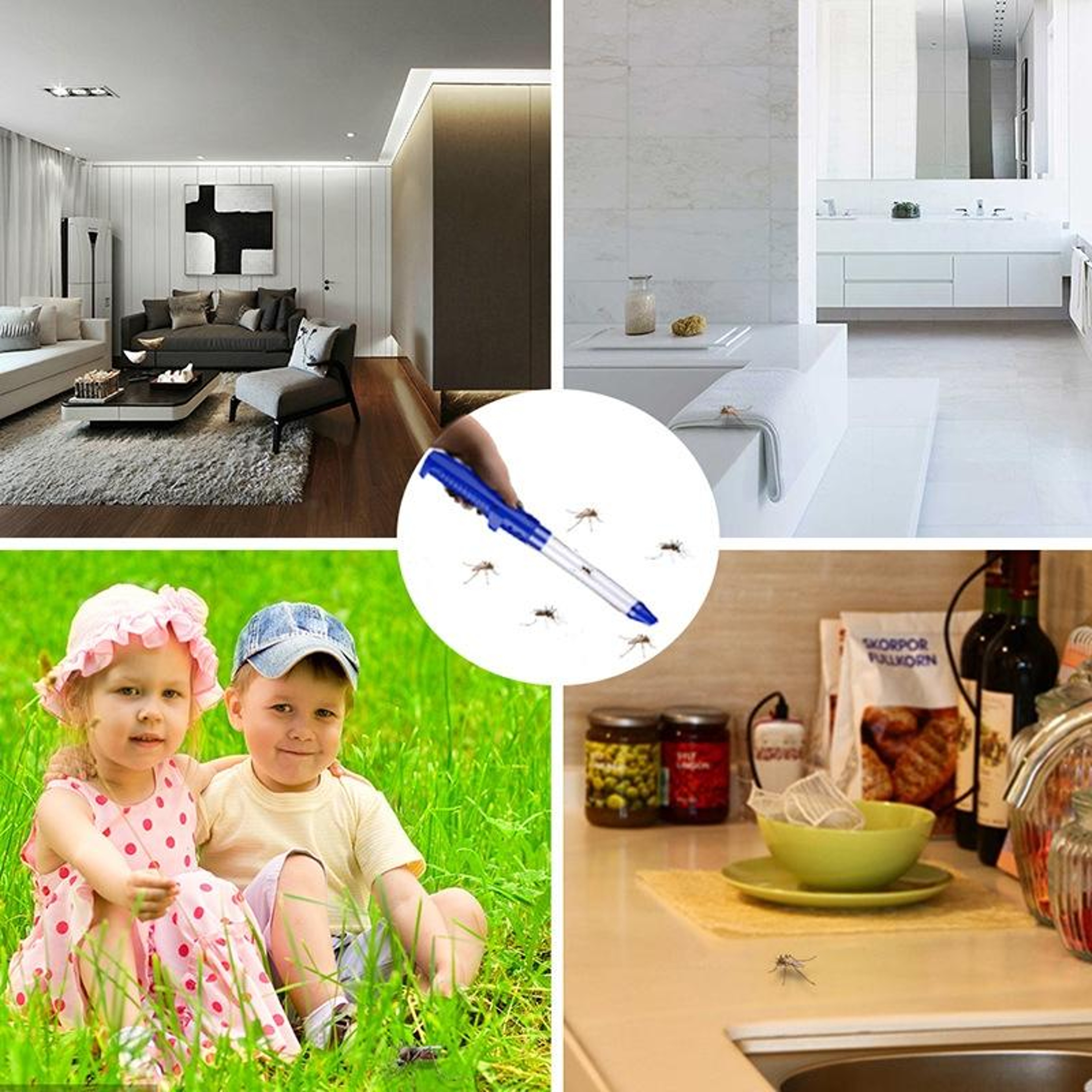 Spider Catcher USB Rechargeable Bug Vacuum With LED Light For Safe Indoor Pest Removal 2