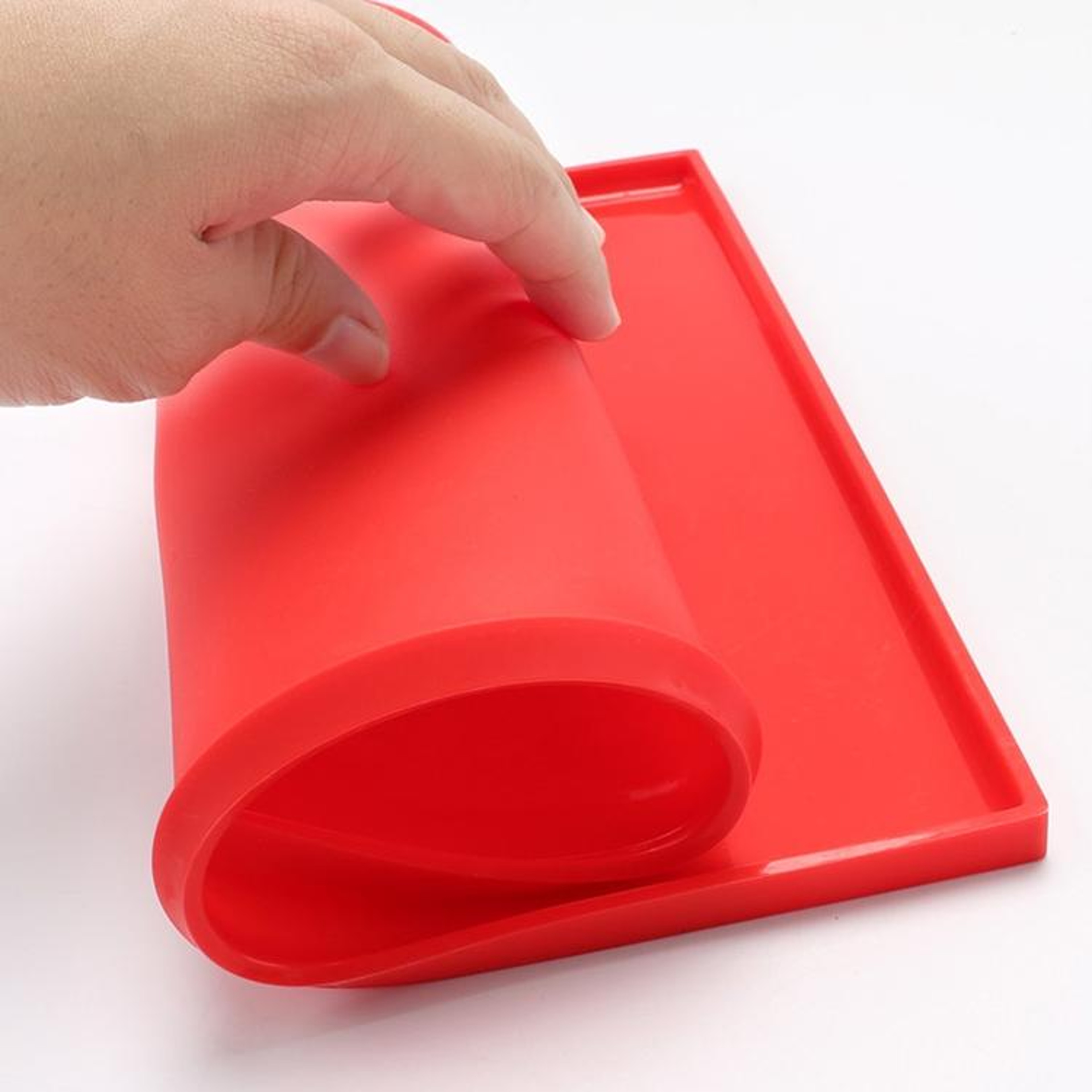 2PCS Silicone Baking Mat Swiss Roll Cake Pad NonStick Baking Sheet For Cakes  Pastries 2