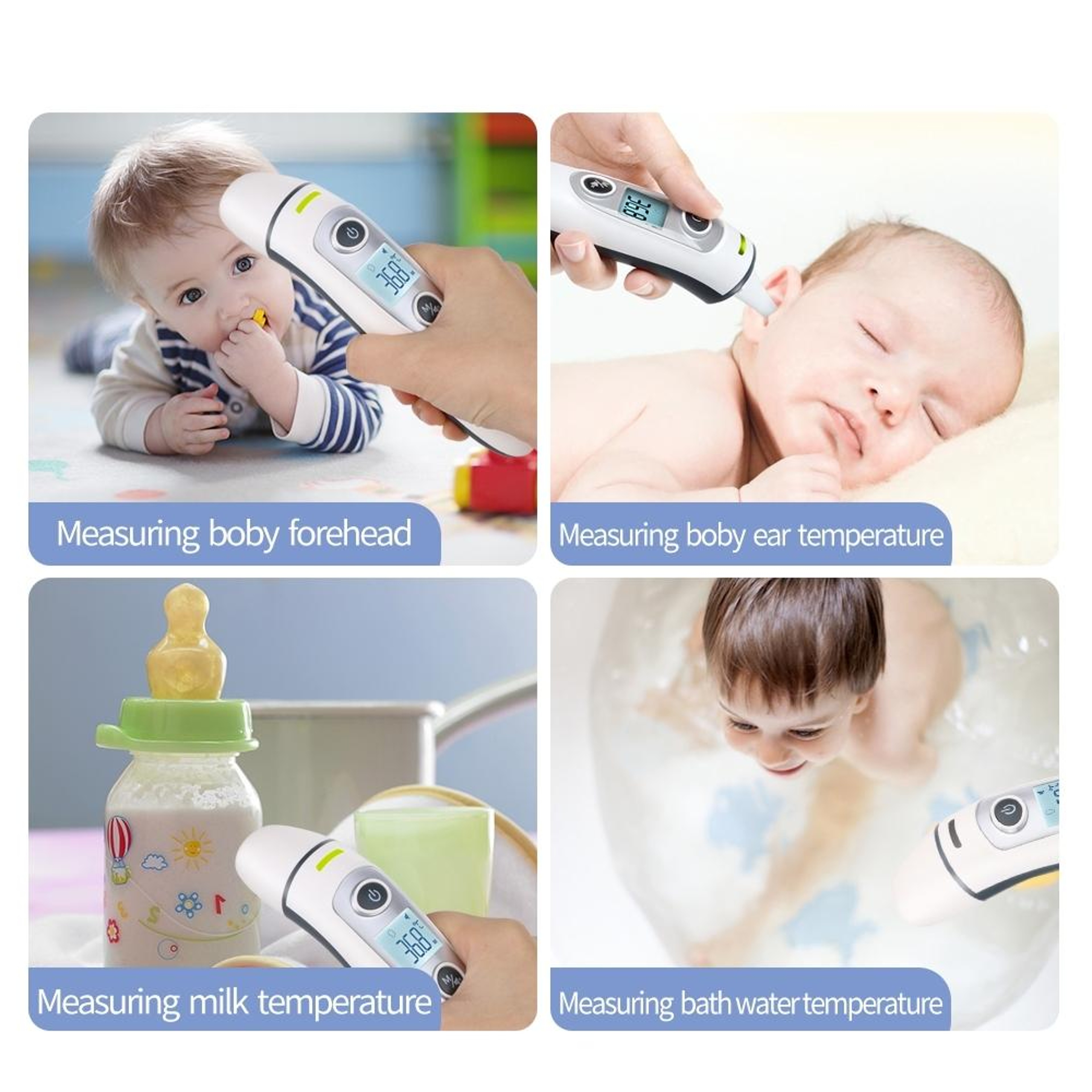 Smart Infrared Ear & Forehead Thermometer for Babies and Families – view 6