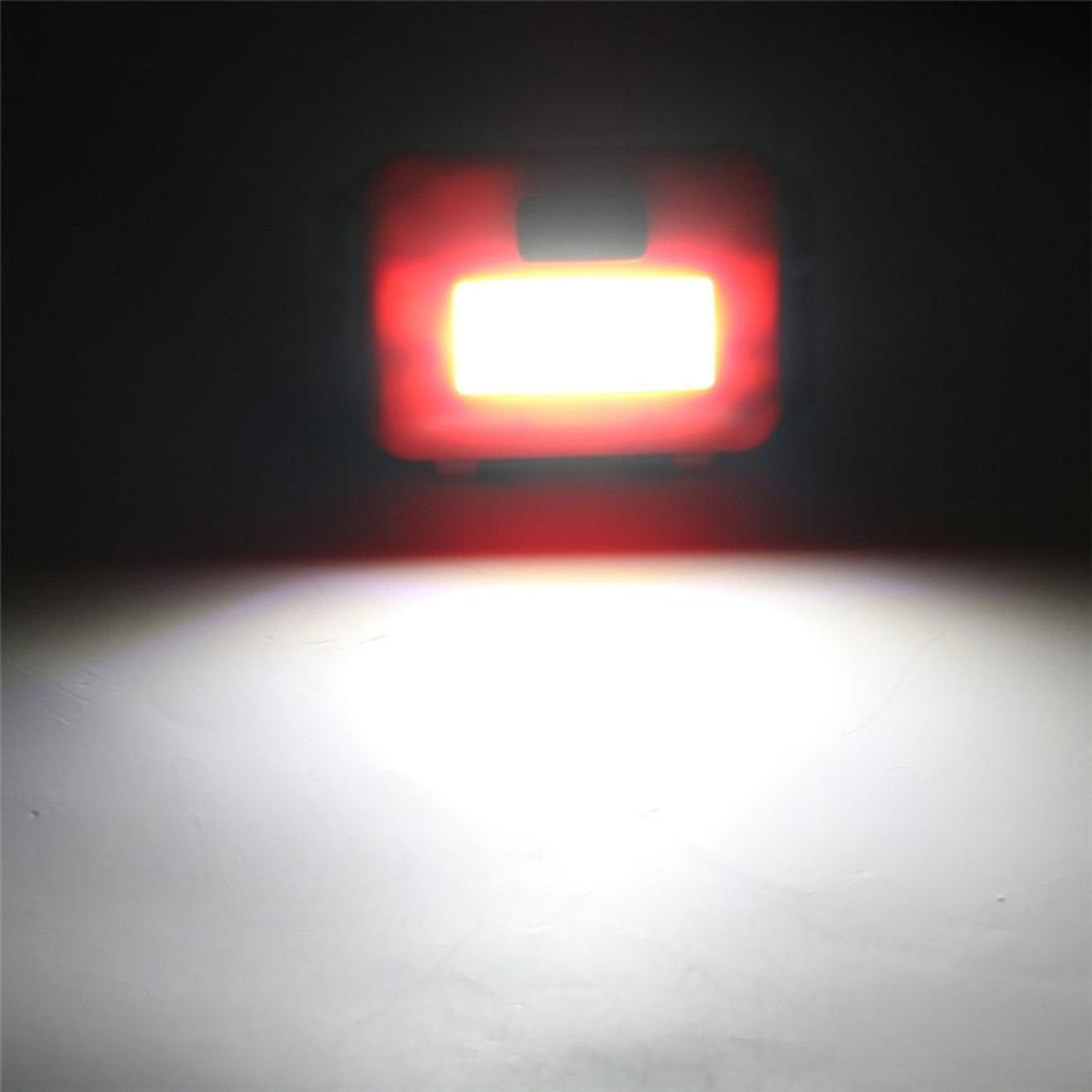 2pcs Mini COB LED Headlamp Adjustable Camping Flashlight With 3 Light Modes 3