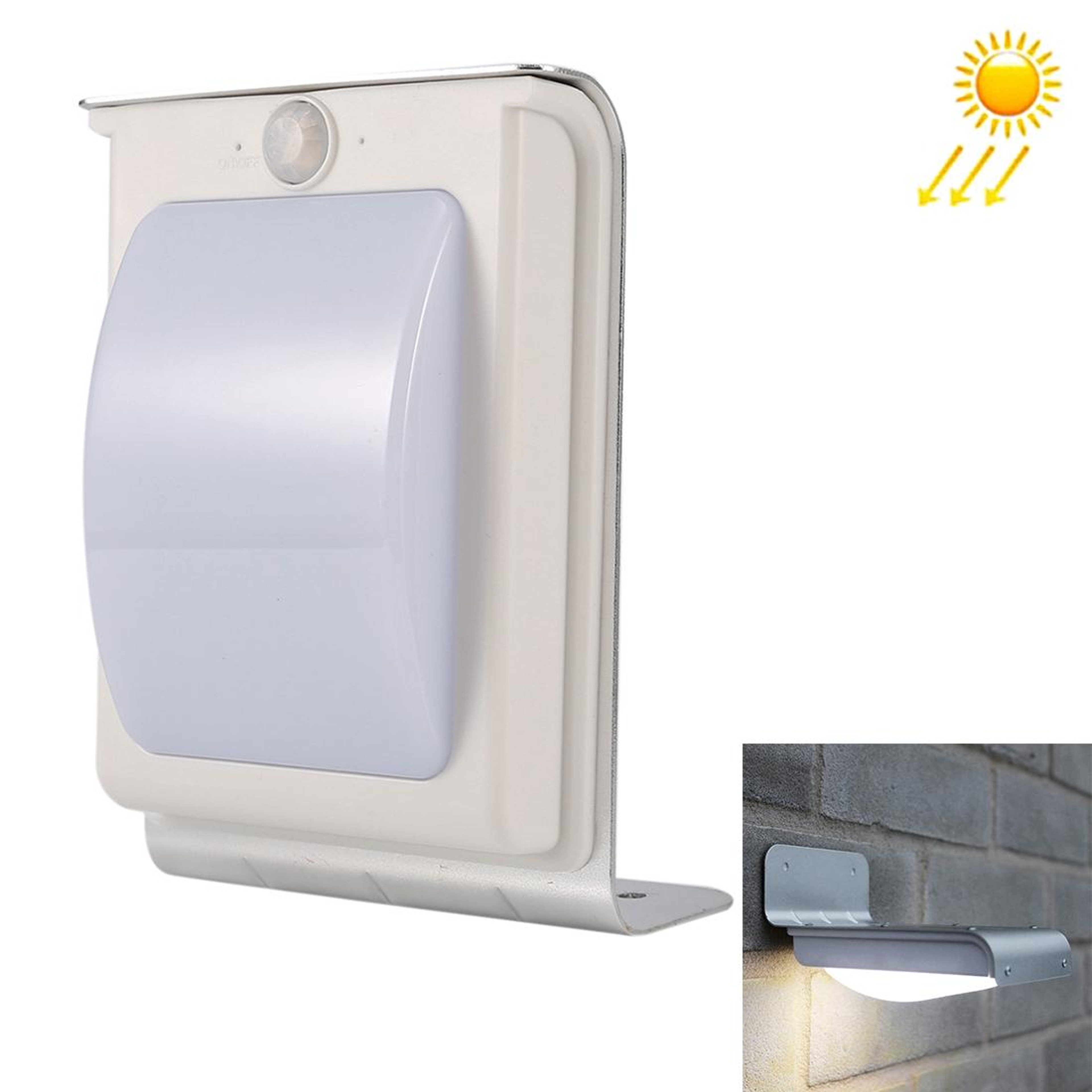 Solar Motion Sensor Wall Light Waterproof Outdoor LED Security Lamp – view 24