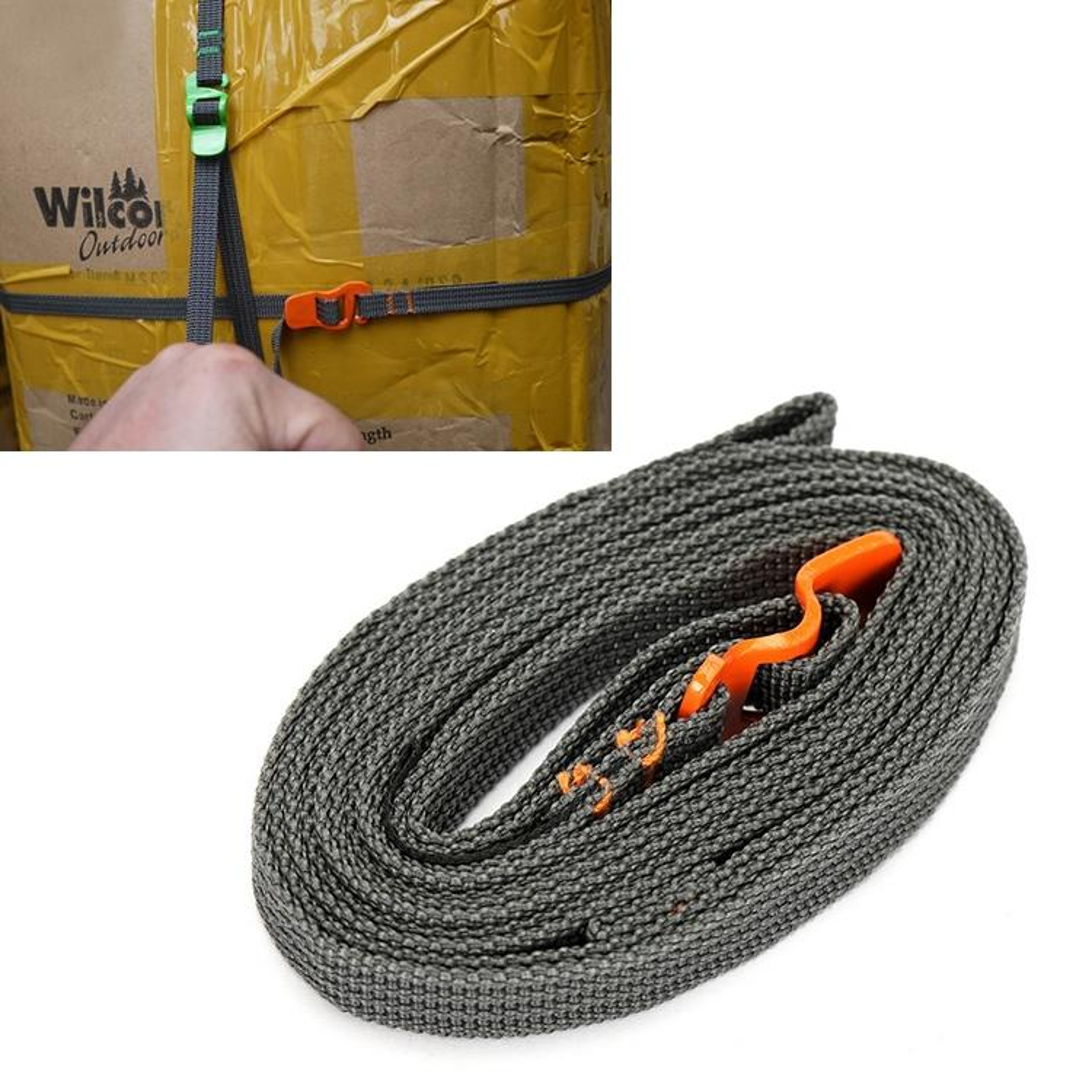 Heavy Duty Camping Gear Straps Quick Release Tie Down For Backpacks Bikes  Outdoor Luggage 6