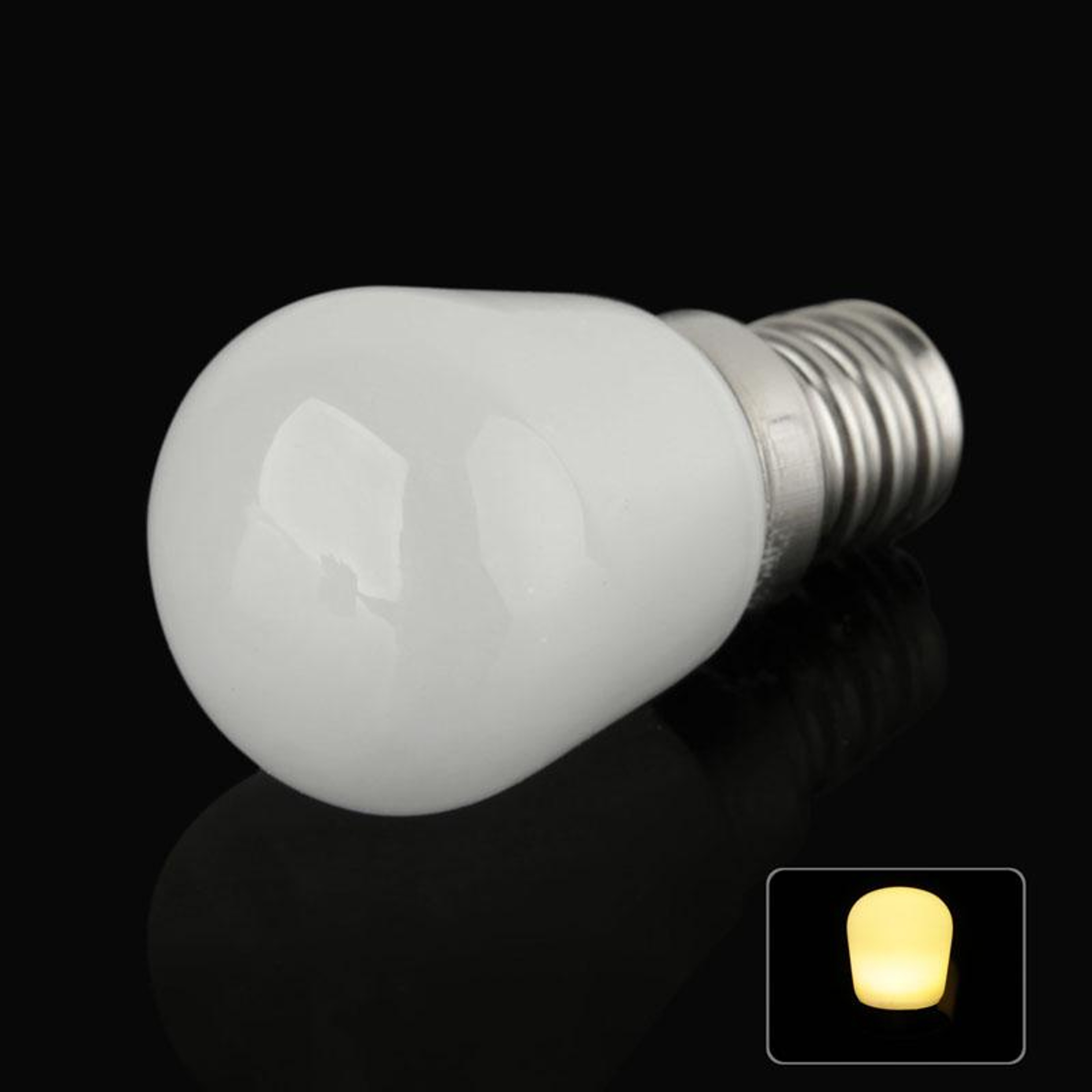 E12 LED Globe Bulb 2W Cool White Decorative Light For Chandeliers  Night Lamps 6
