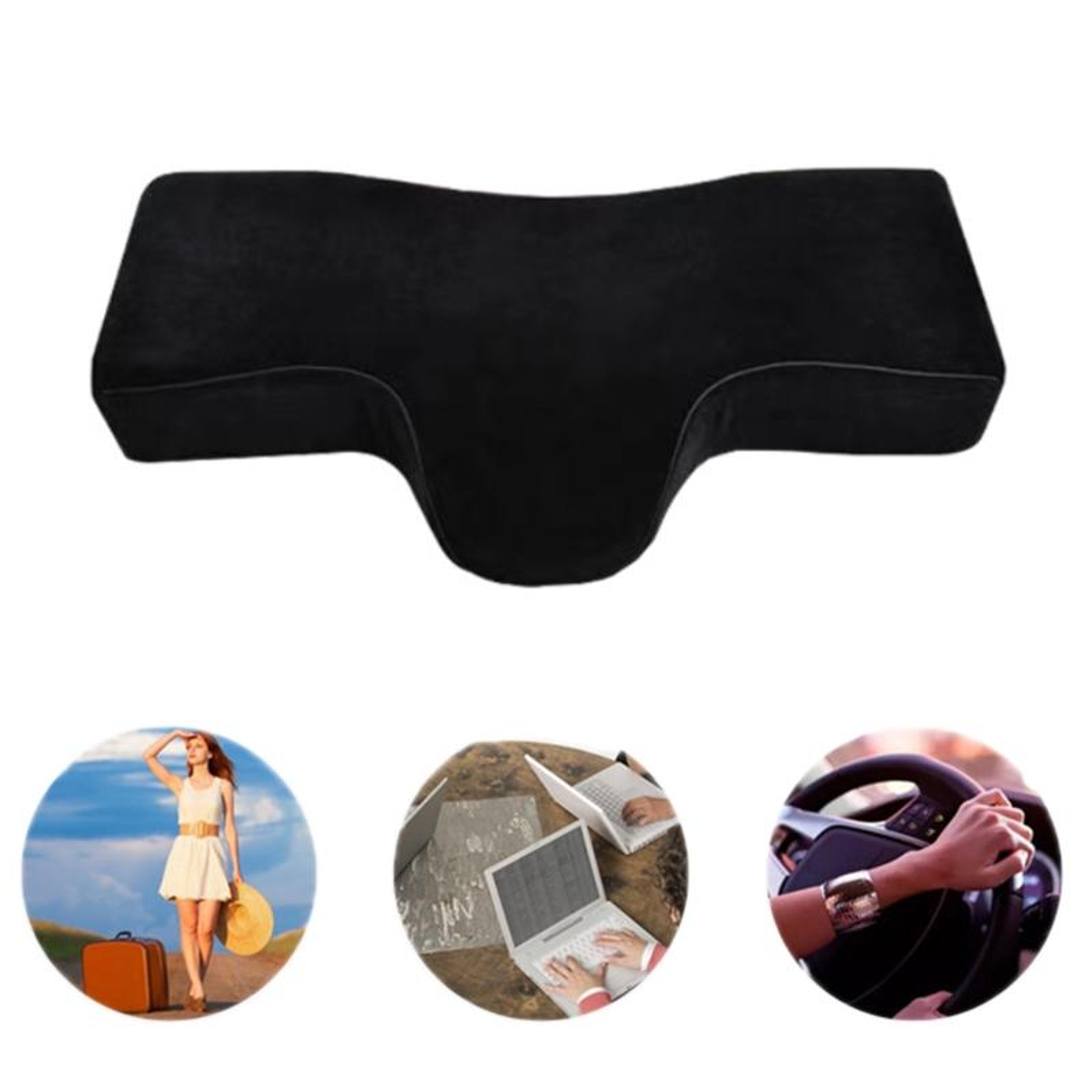 Luxury Memory Foam Eyelash Pillow For Lash Extensions  Neck Support Comfort 4