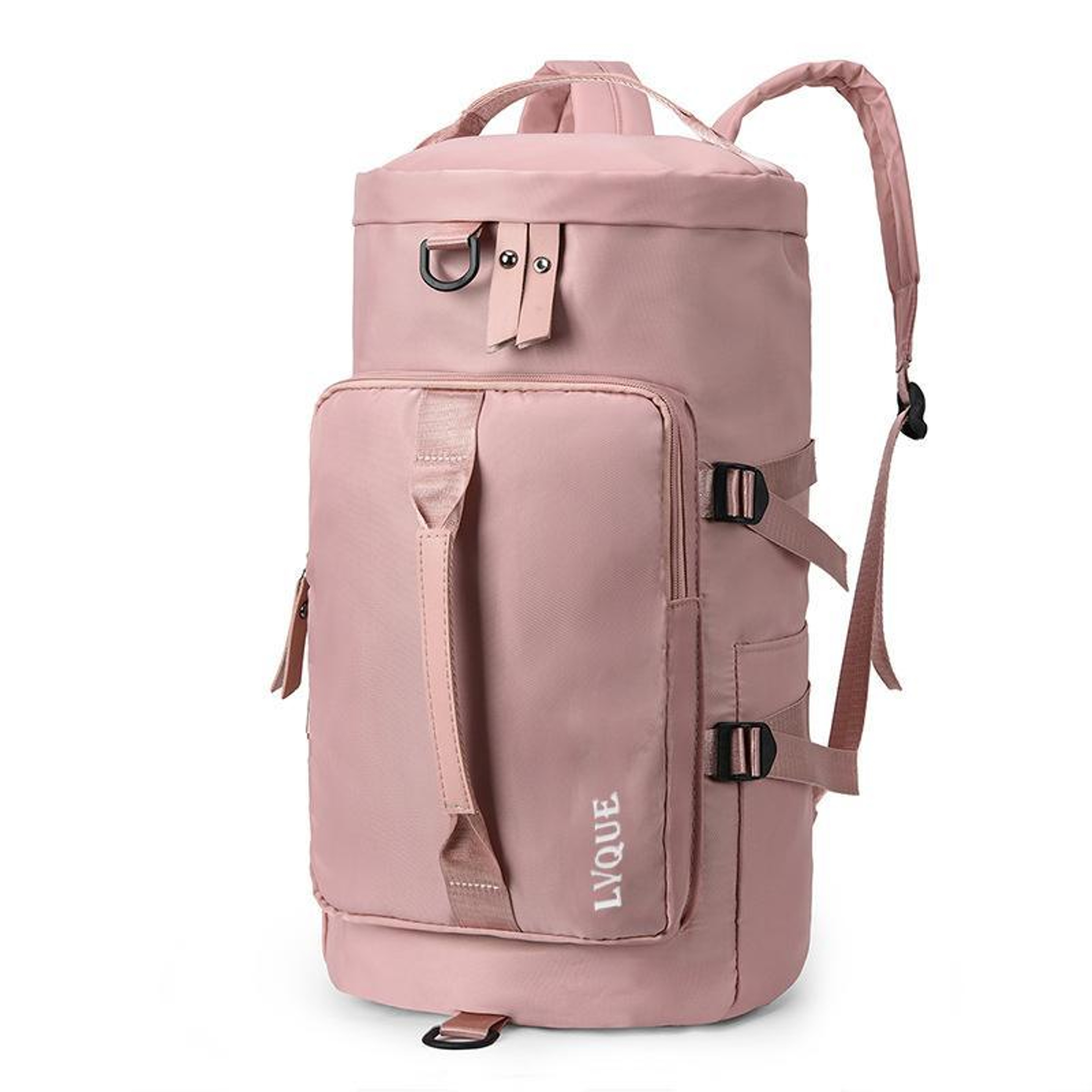 Convertible Travel Backpack With Shoe Compartment Large Capacity Duffel Bag For Gym  Weekend Trips 9