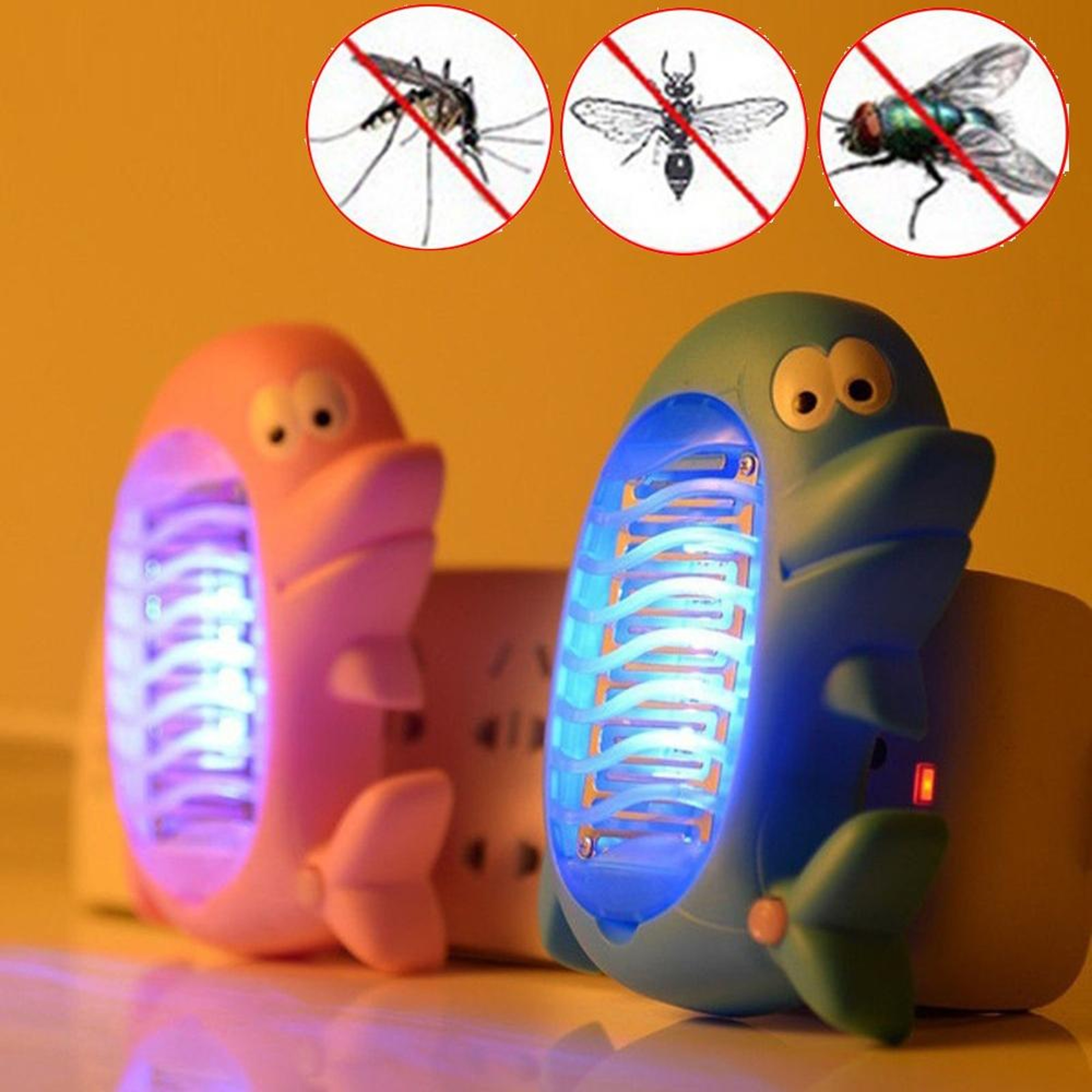 Portable Mosquito Killer Lamp With UV Light Electric Bug Zapper For Home  Outdoor Use 2