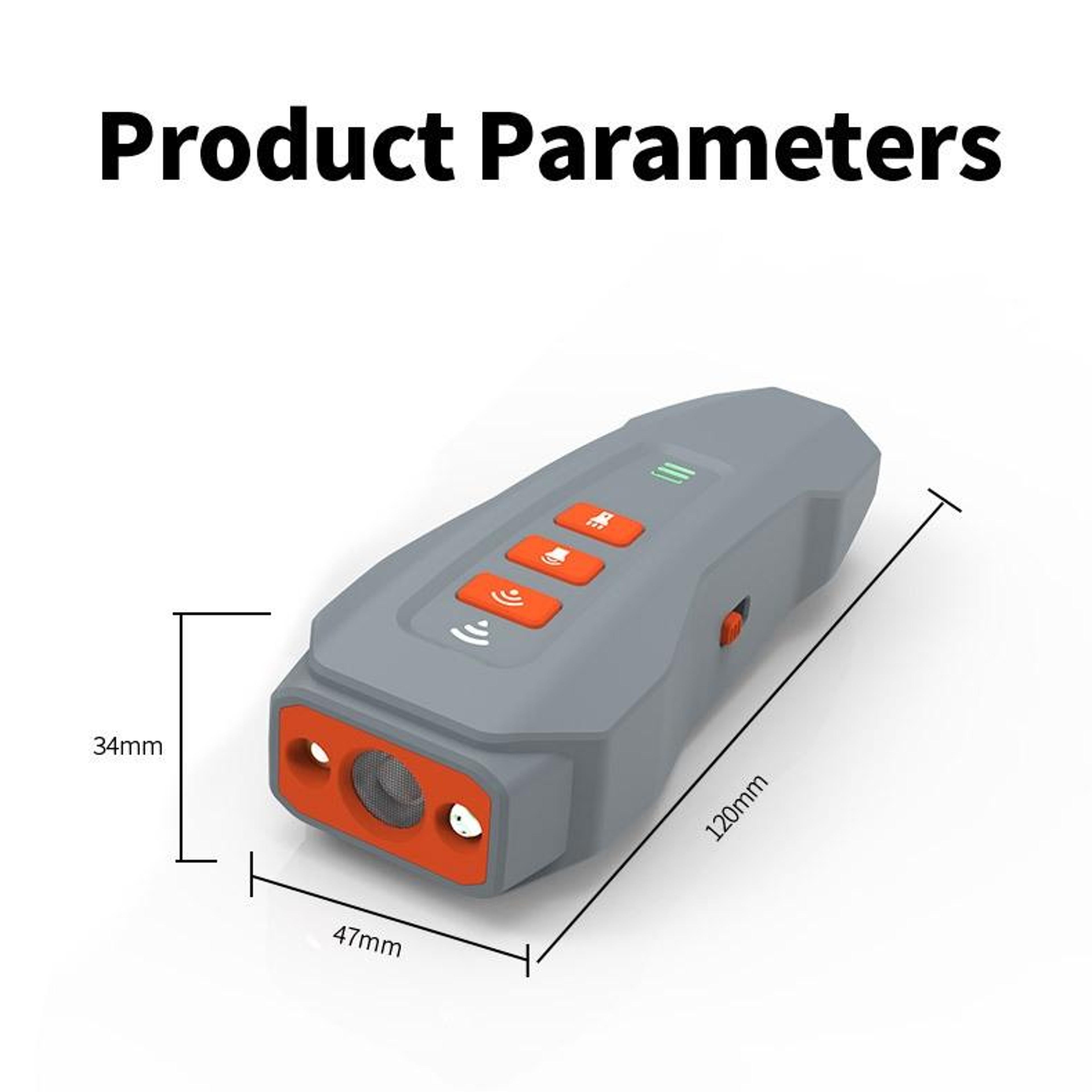 Smart Ultrasonic Dog Bark Control Trainer With LED Flashlight  Laser Pointer 2