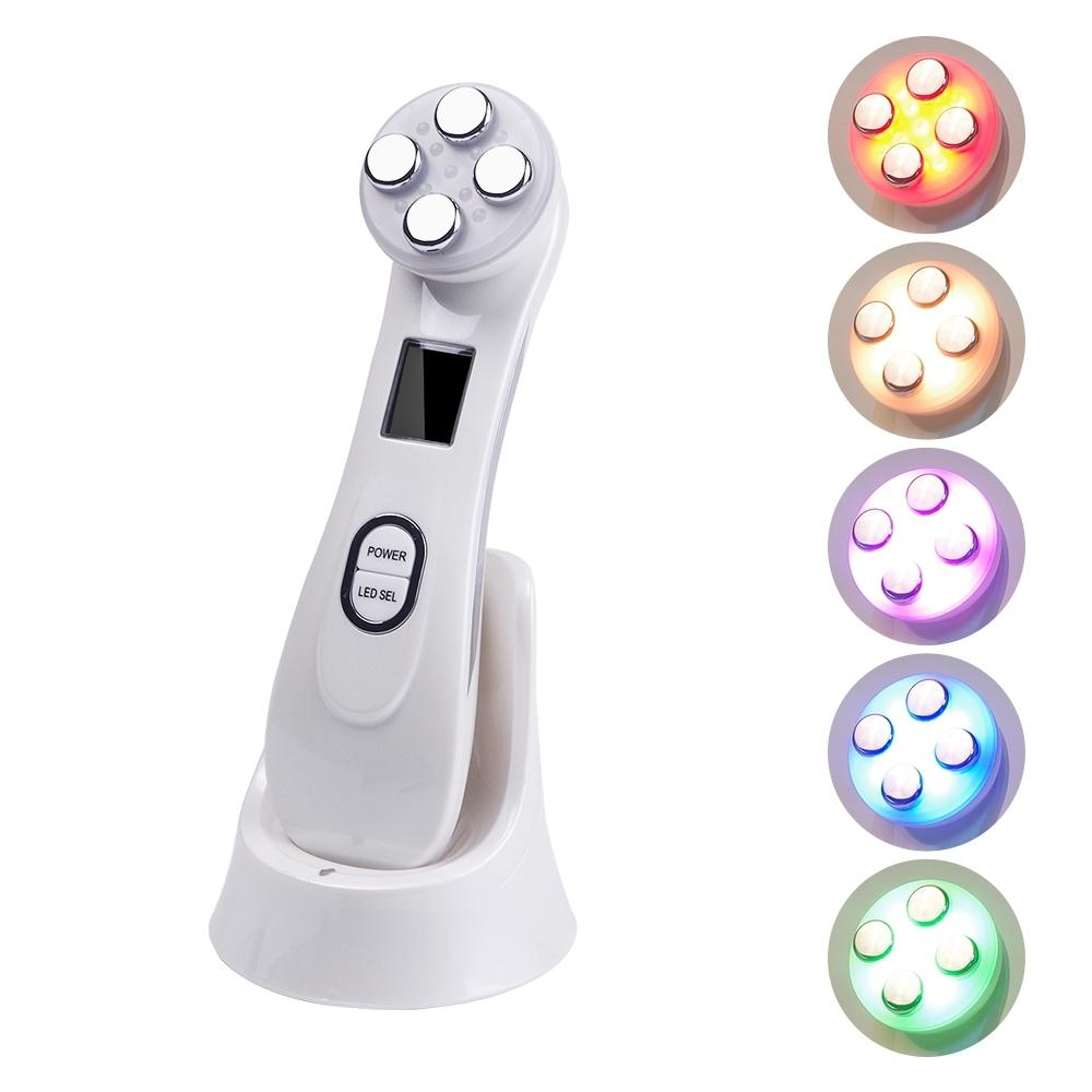 RF EMS Beauty Pen with LED Photon Therapy for Skin Tightening & Wrinkle Care – view 6