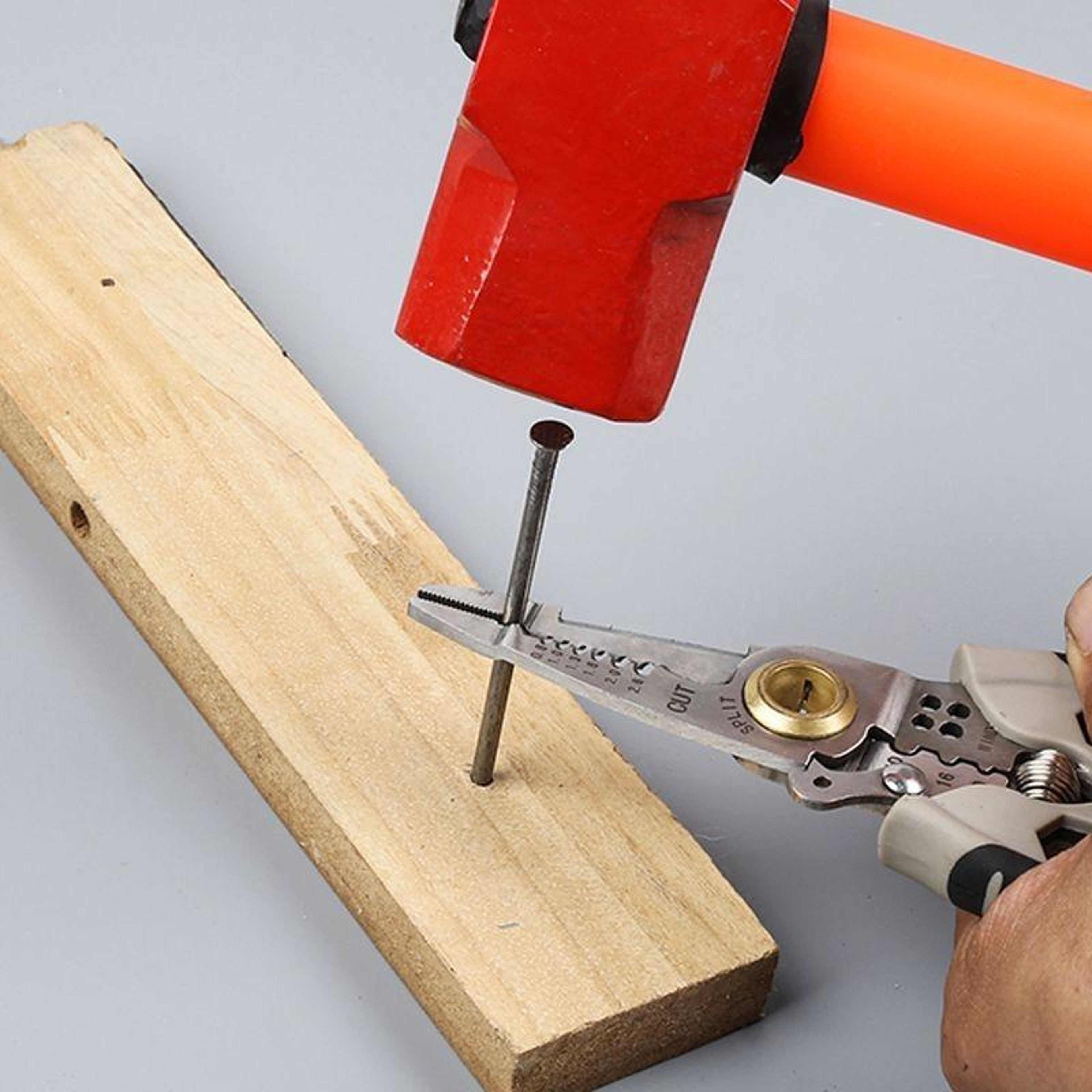 7-Inch Wire Stripper & Crimping Tool with Hex Wrench Holes for Electricians – view 6