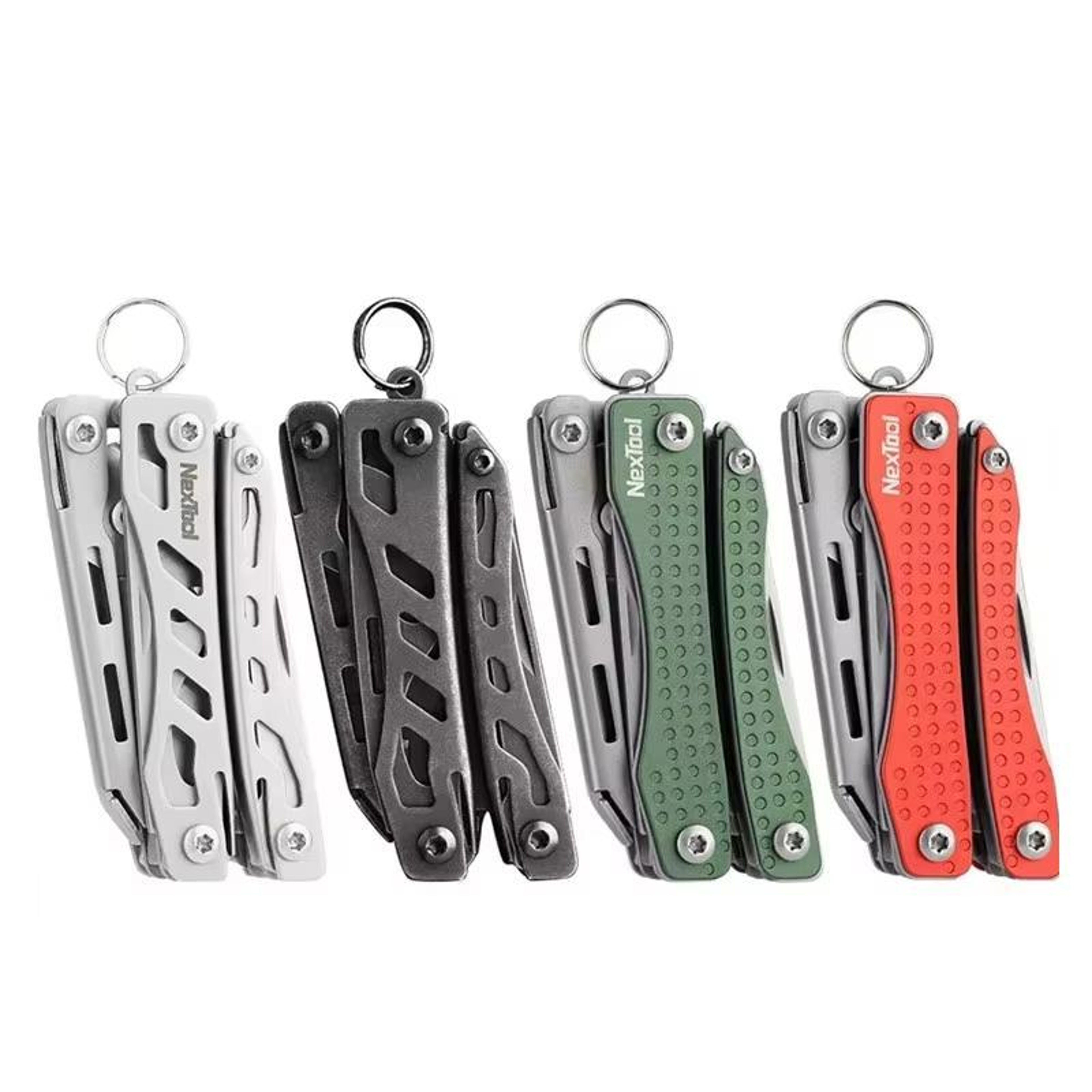 10-in-1 Mini Multitool Pliers Keychain with Pocket Knife & Scissors for Everyday Carry – view 2