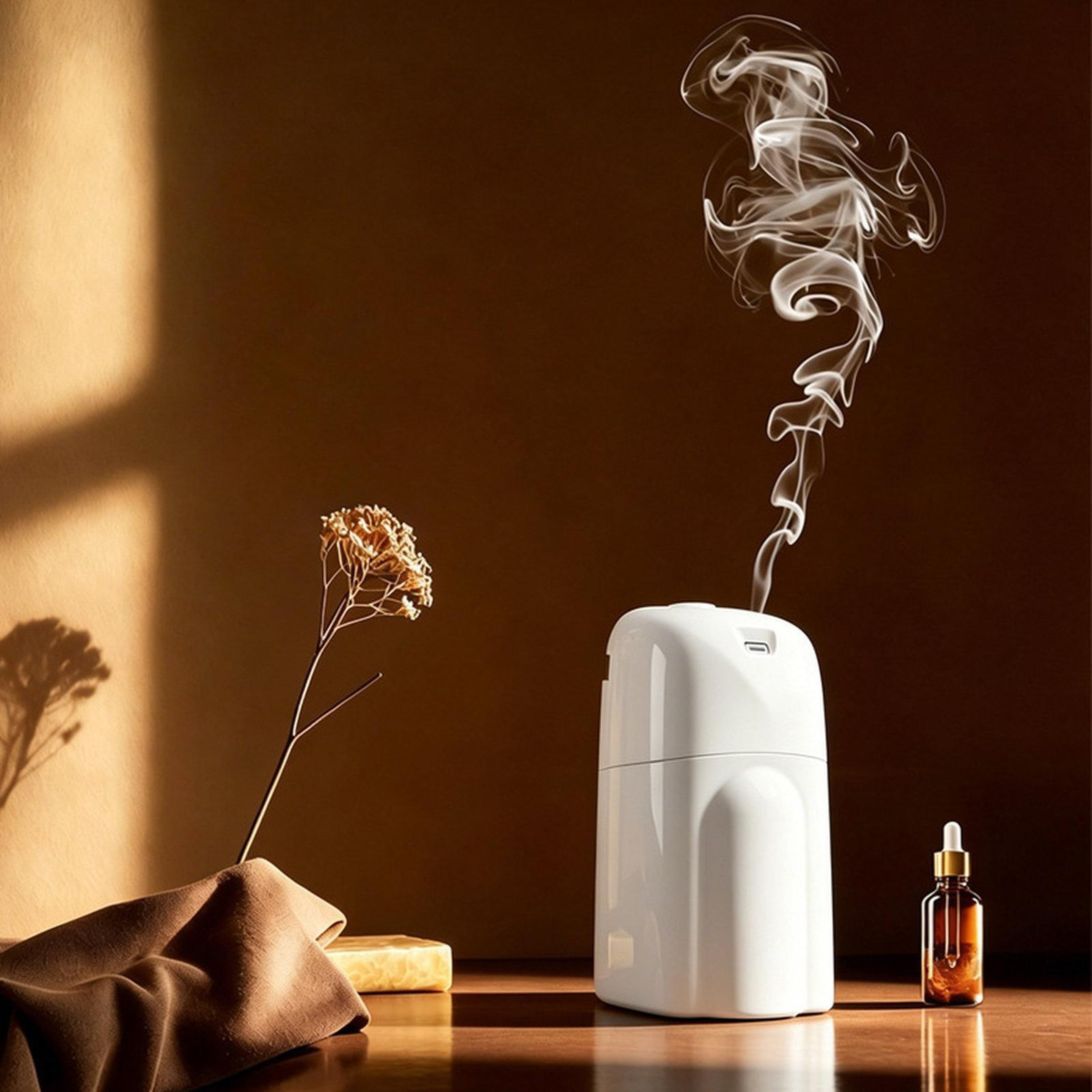 Smart Essential Oil Diffuser Automatic Aromatherapy Machine With Quiet Mist Technology 0