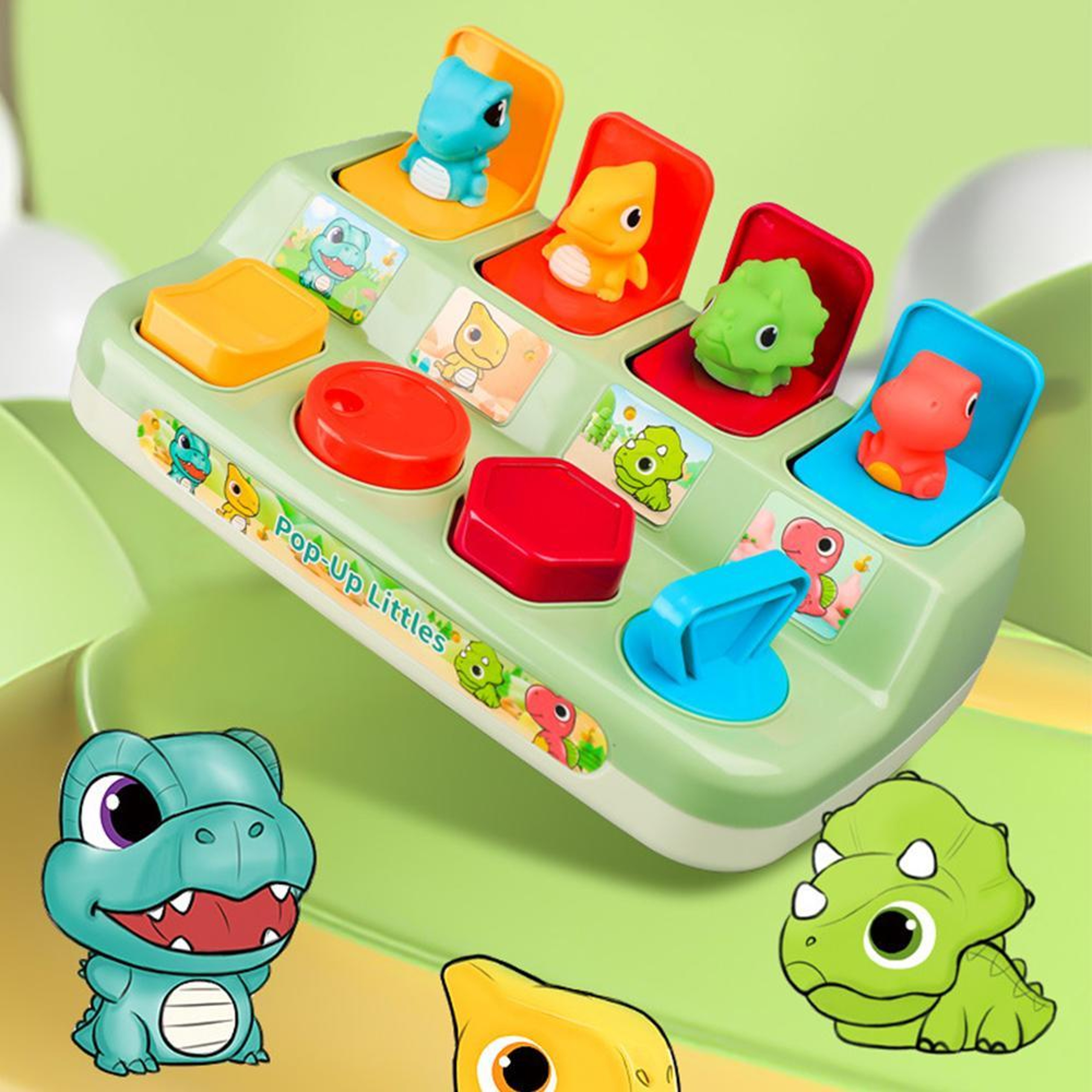 Montessori Pop-Up Animal Learning Box for Toddlers Fine Motor Skill Toy – view 6