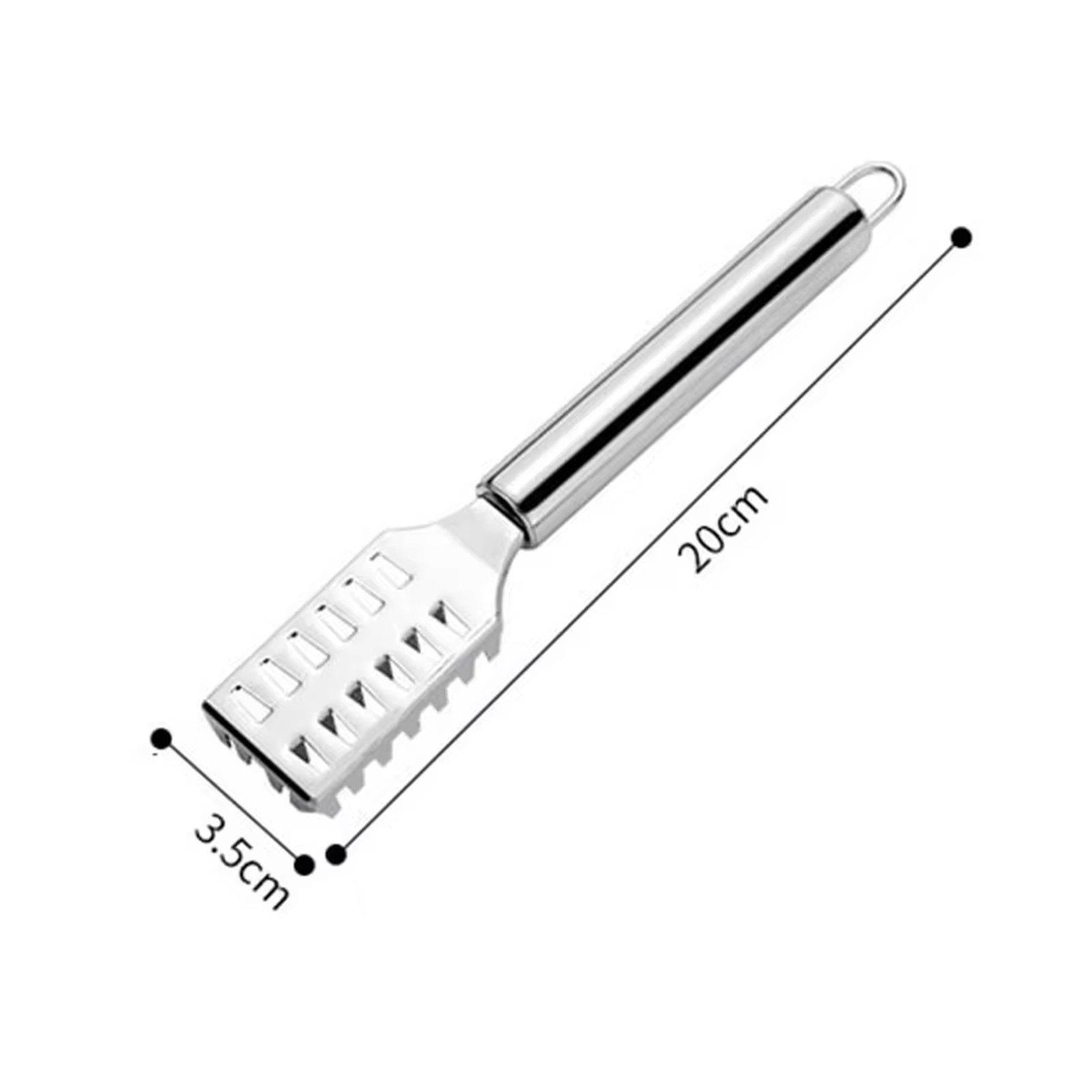 Stainless Steel Fish Scaler with Ergonomic Grip for Fast Kitchen Seafood Prep – view 3
