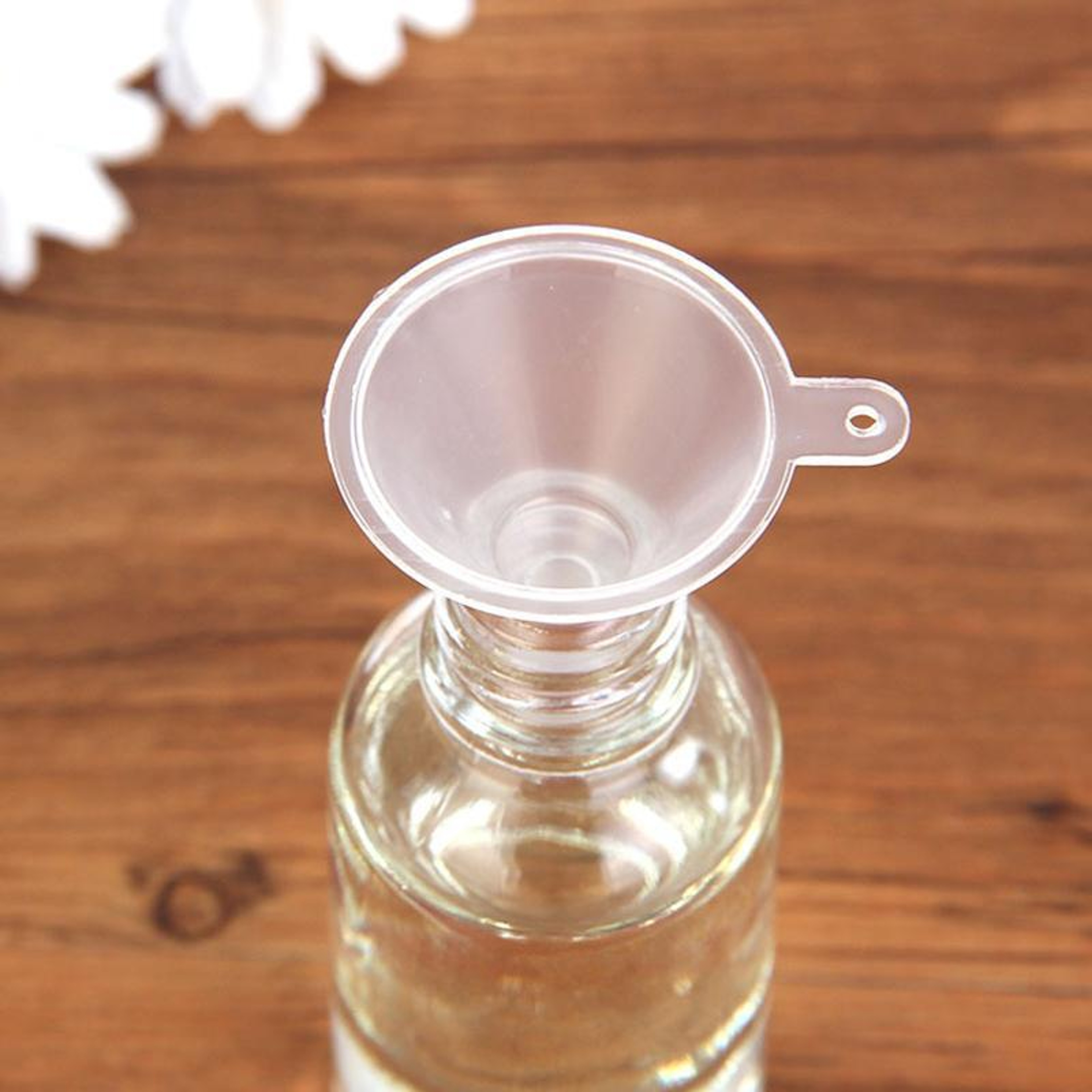 20-Piece Mini Funnel Set for Small Bottles, Clear Essential Oil Funnel Kit for Perfume & Travel Containers – view 2
