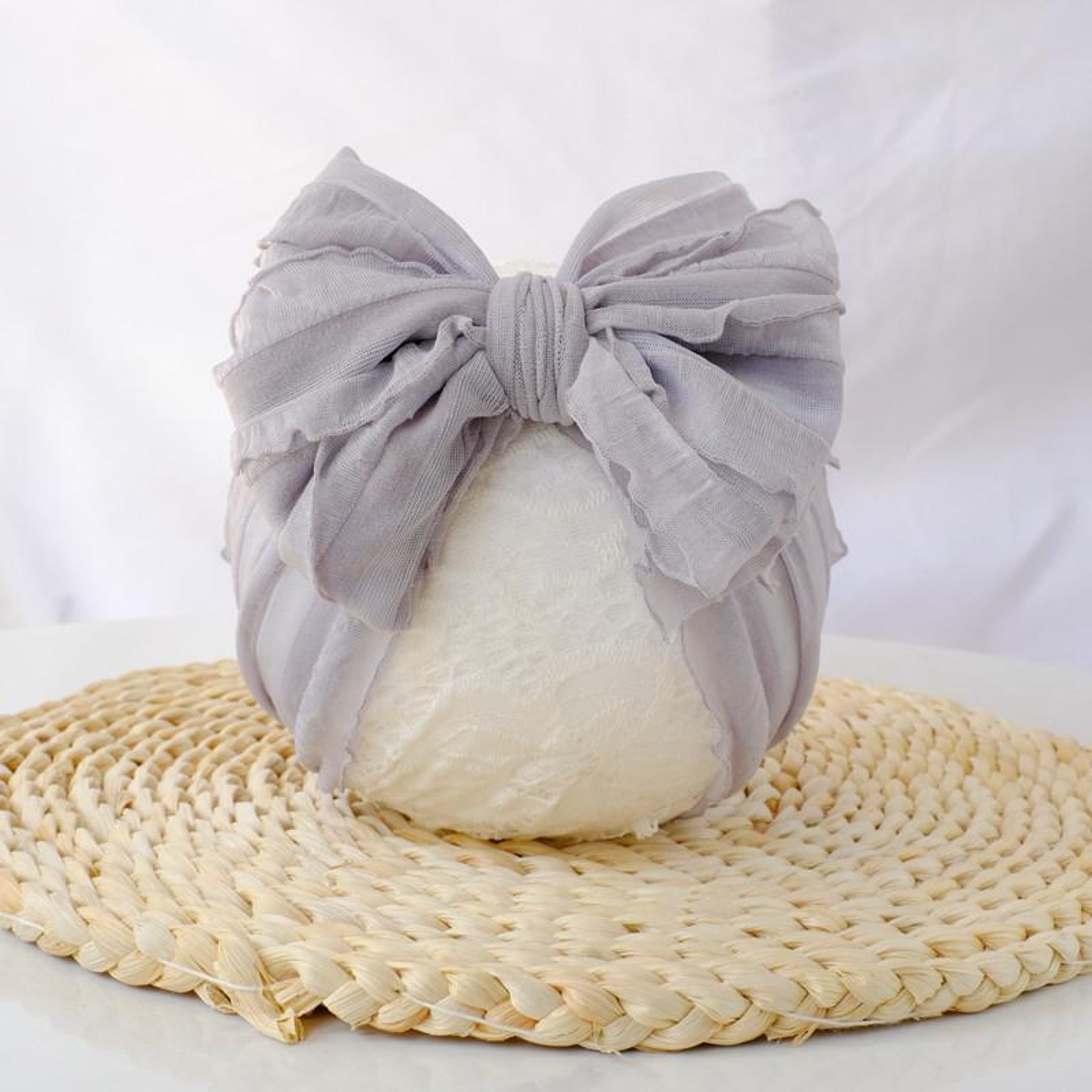 Soft Lace Baby Bow Headband For Newborns  Toddlers Wide Stretch Hair Accessory 12