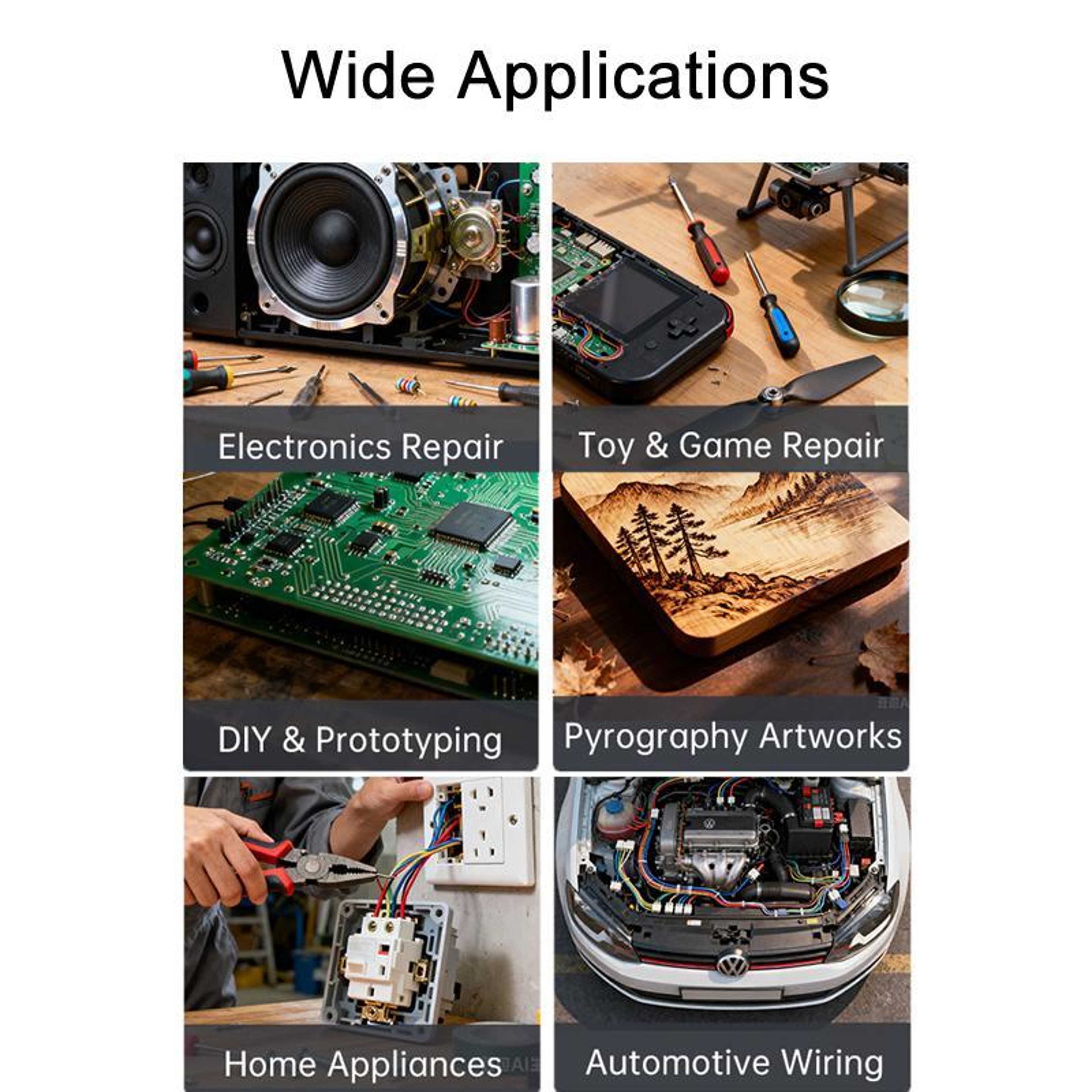 Cordless Soldering Iron with Digital Display & Precision Temperature Control – view 3