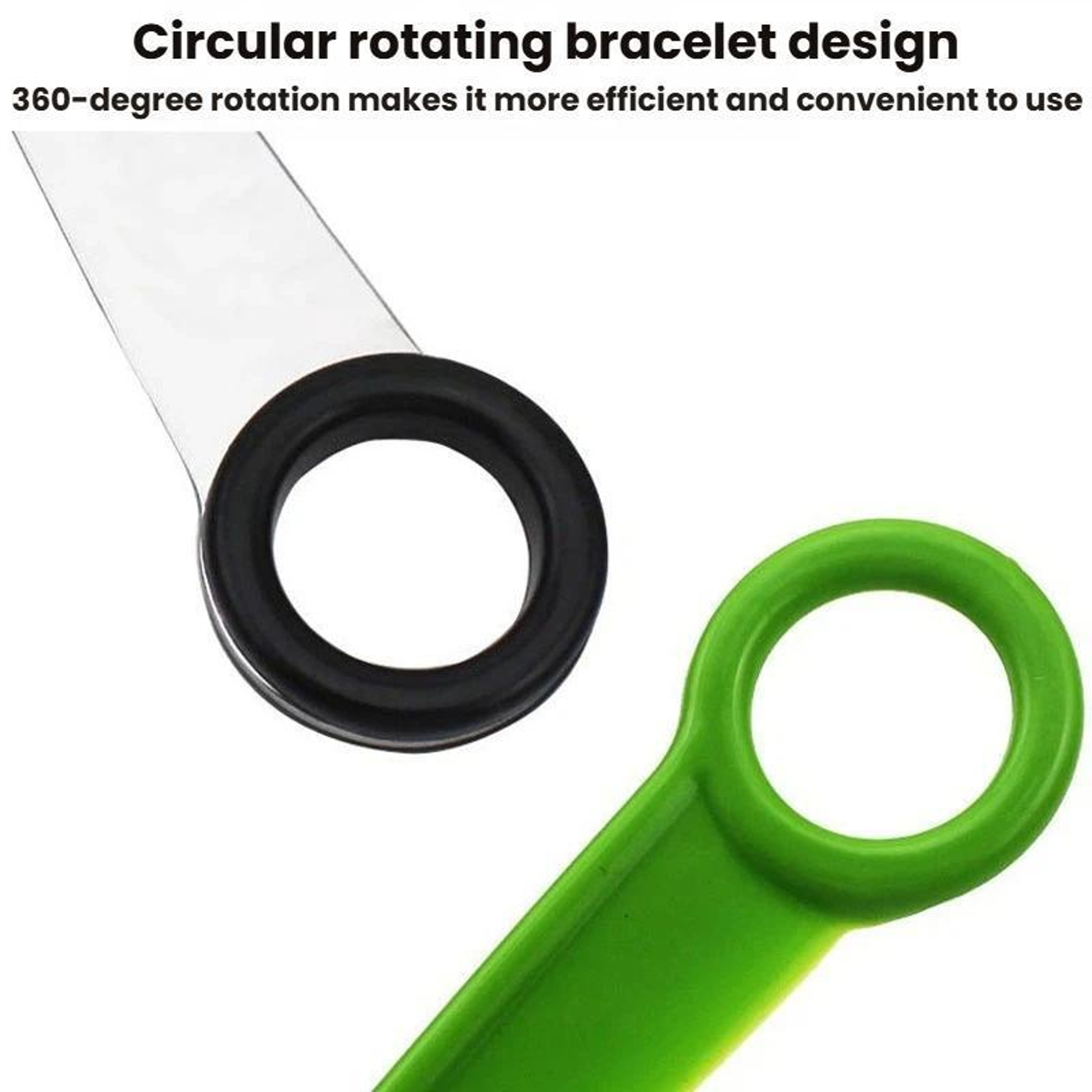 2Piece Spiral Vegetable Slicer Set For Cucumbers Potatoes  Creative Garnishes 4