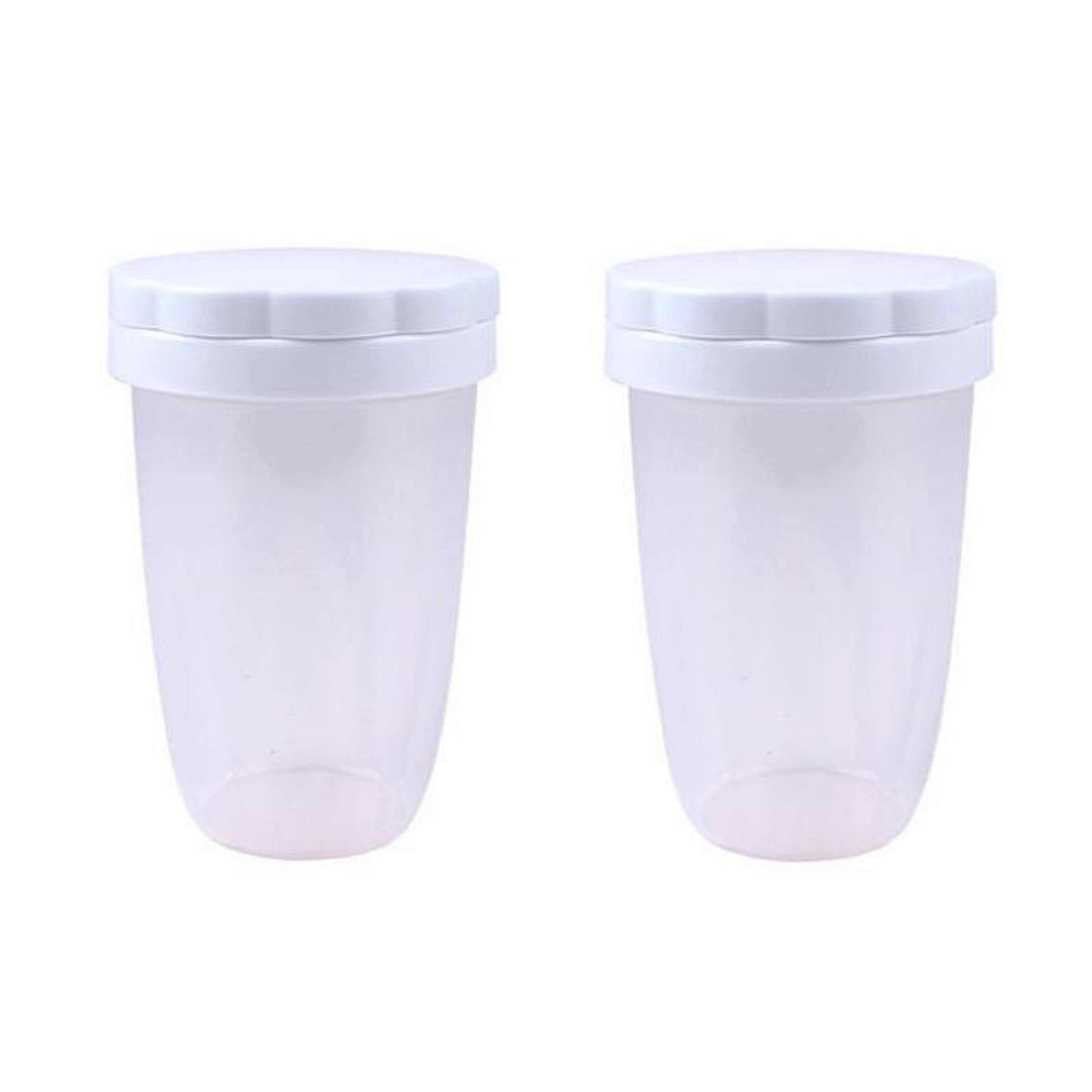 2pcs Powder Sugar Shaker & Flour Sifter for Baking, Cocoa Dusting and Coffee Decoration – view 1